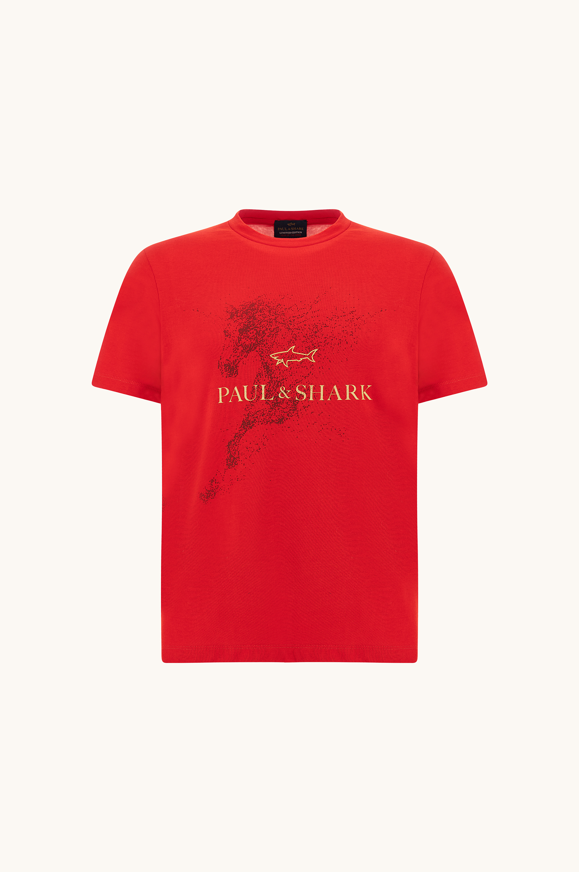 Cotton jersey T-shirt with Year of the Horse print image number 1