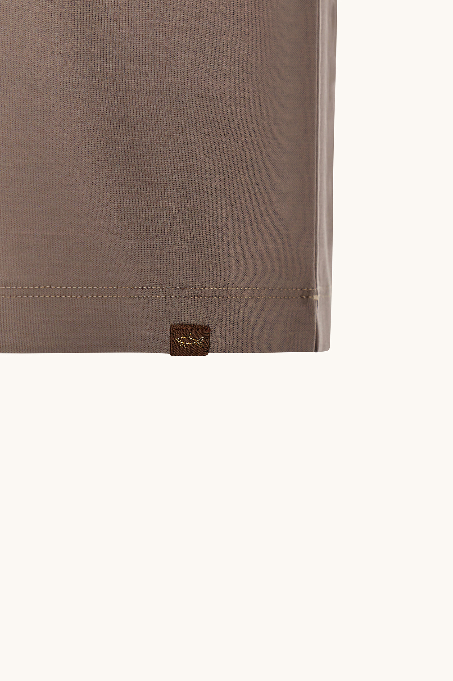 Поло из хлопка Aqua Touch с полосатой деталью image number 10