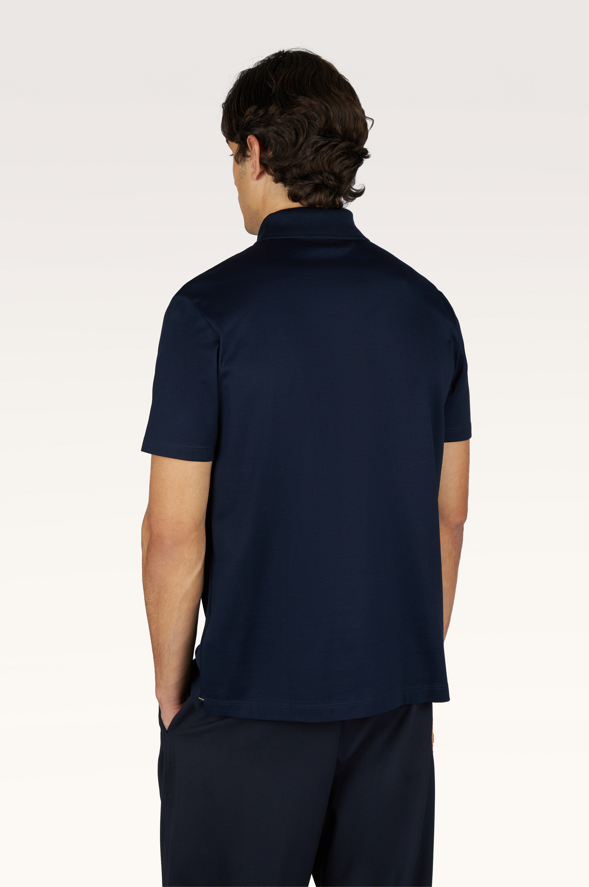 Polo in jersey di cotone Double Mercerised image number 2