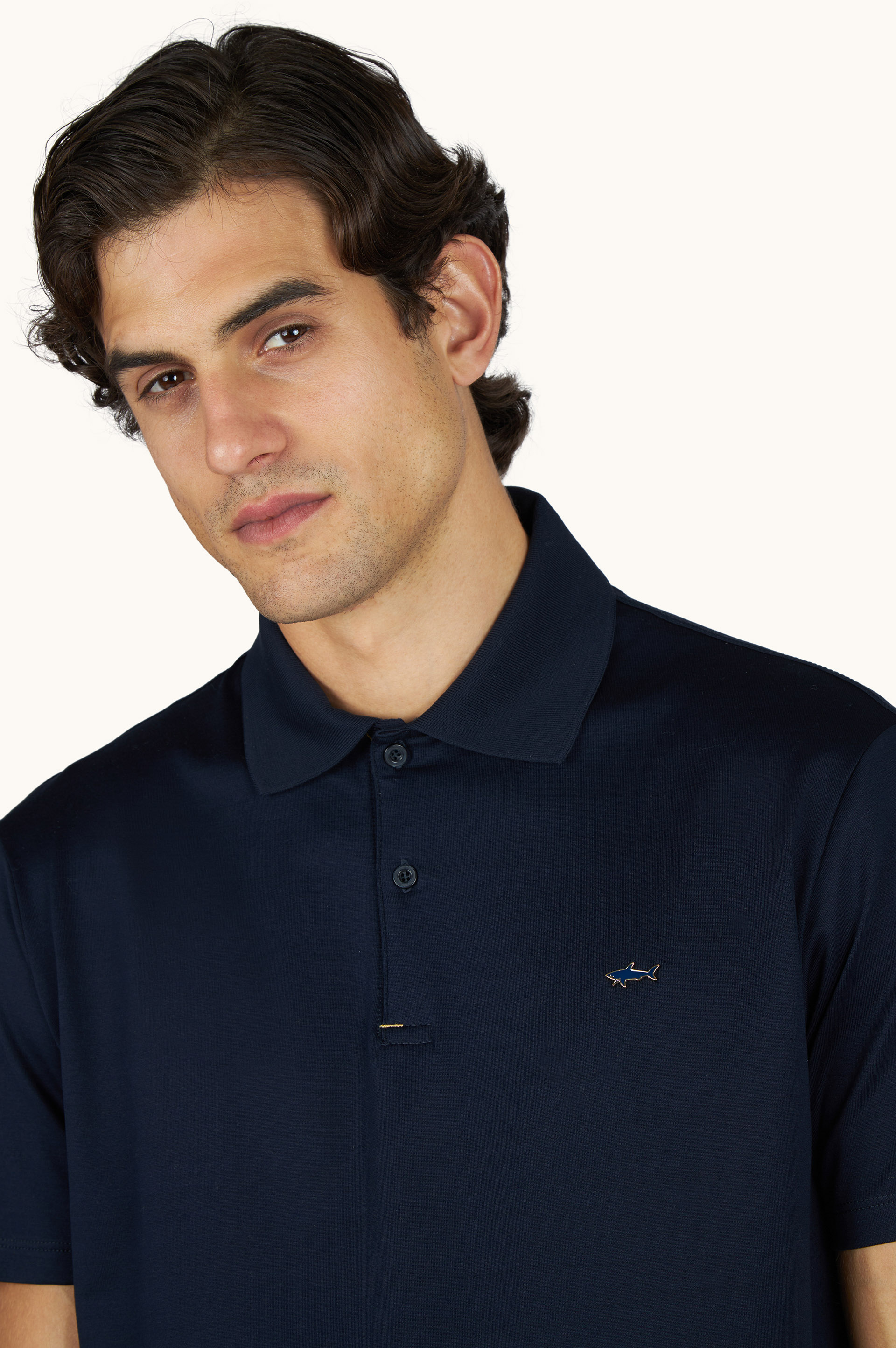 Polo in jersey di cotone Double Mercerised image number 3