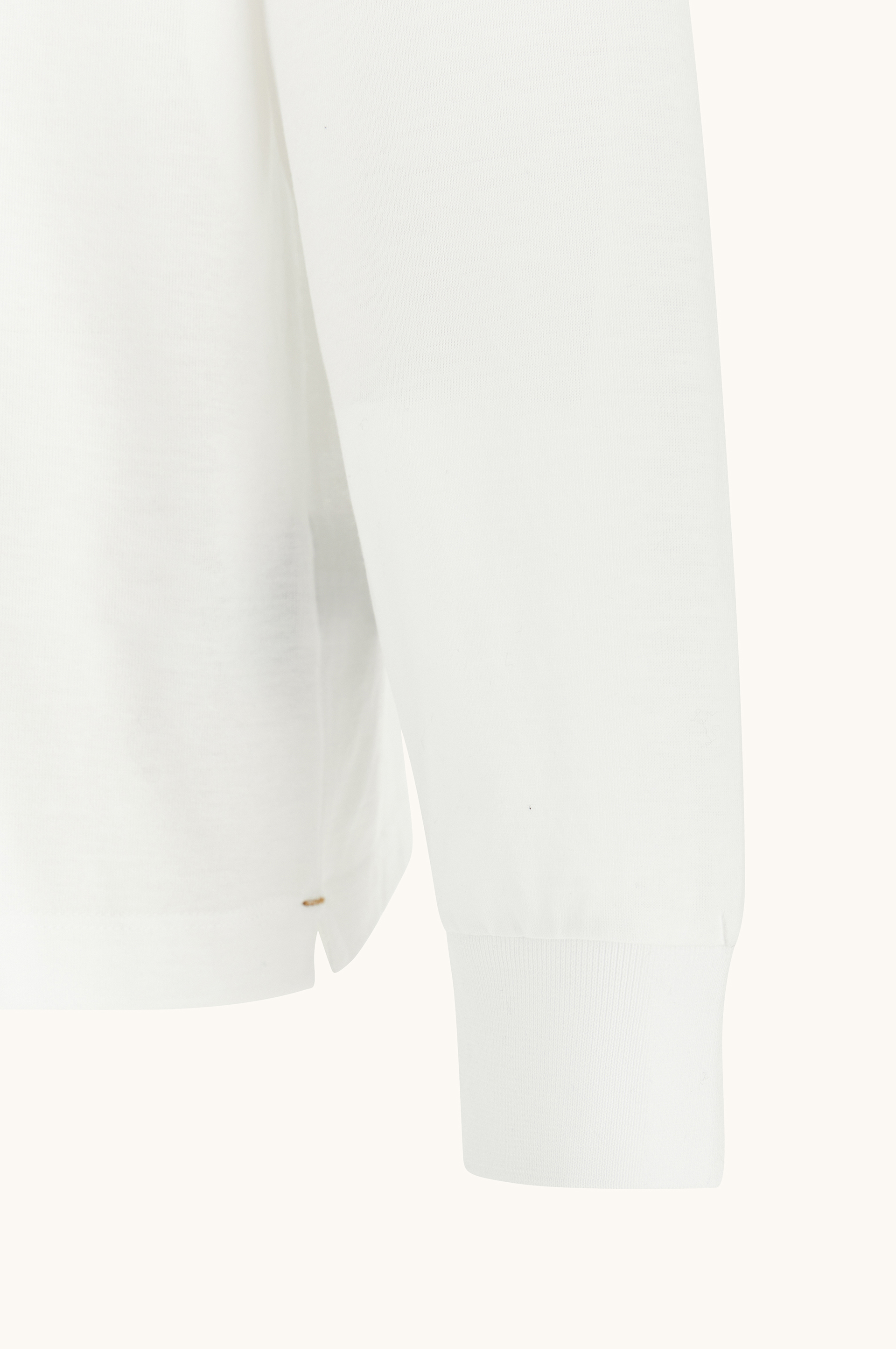 Polo en jersey de coton double merceris&eacute; image number 2