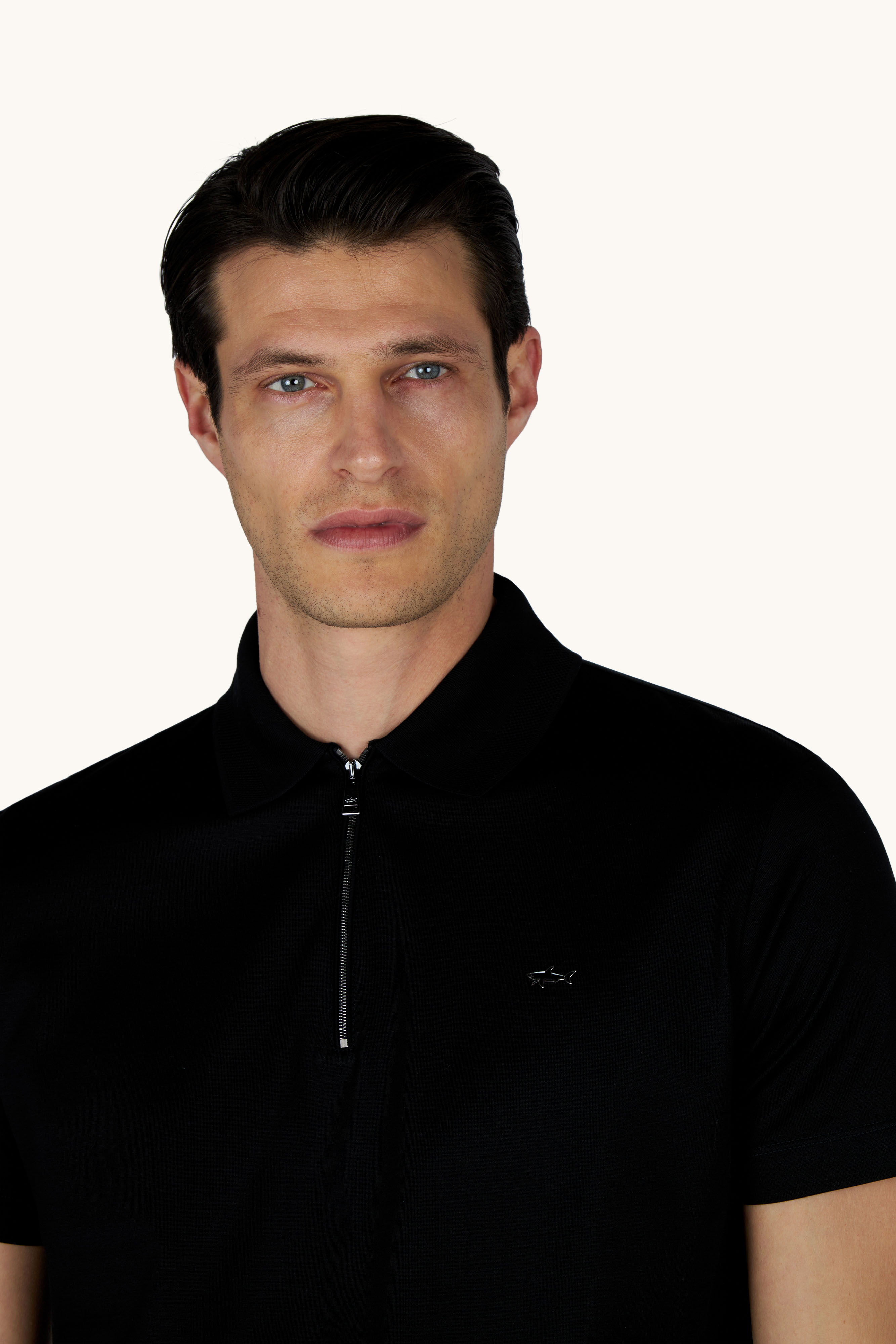 Polo mit Rei&szlig;verschluss aus doppelt mercerisiertem Baumwolljersey image number 5