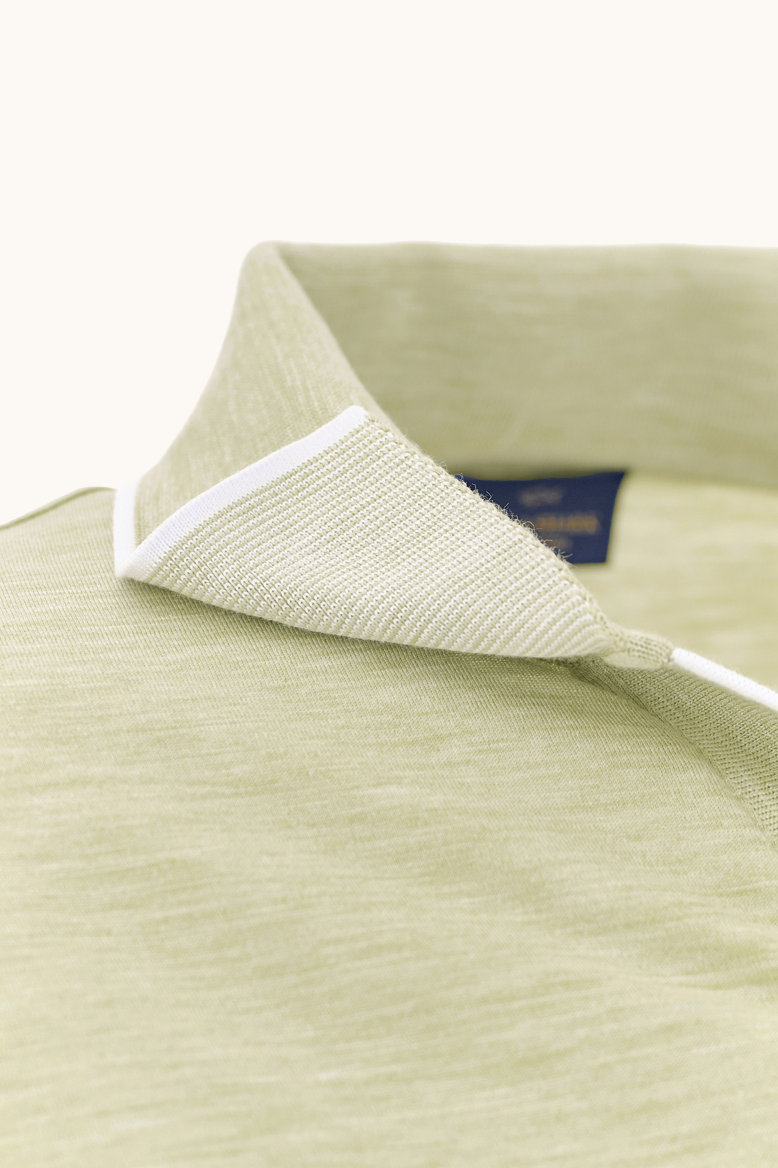 棉丝开领 Polo衫 image number 7