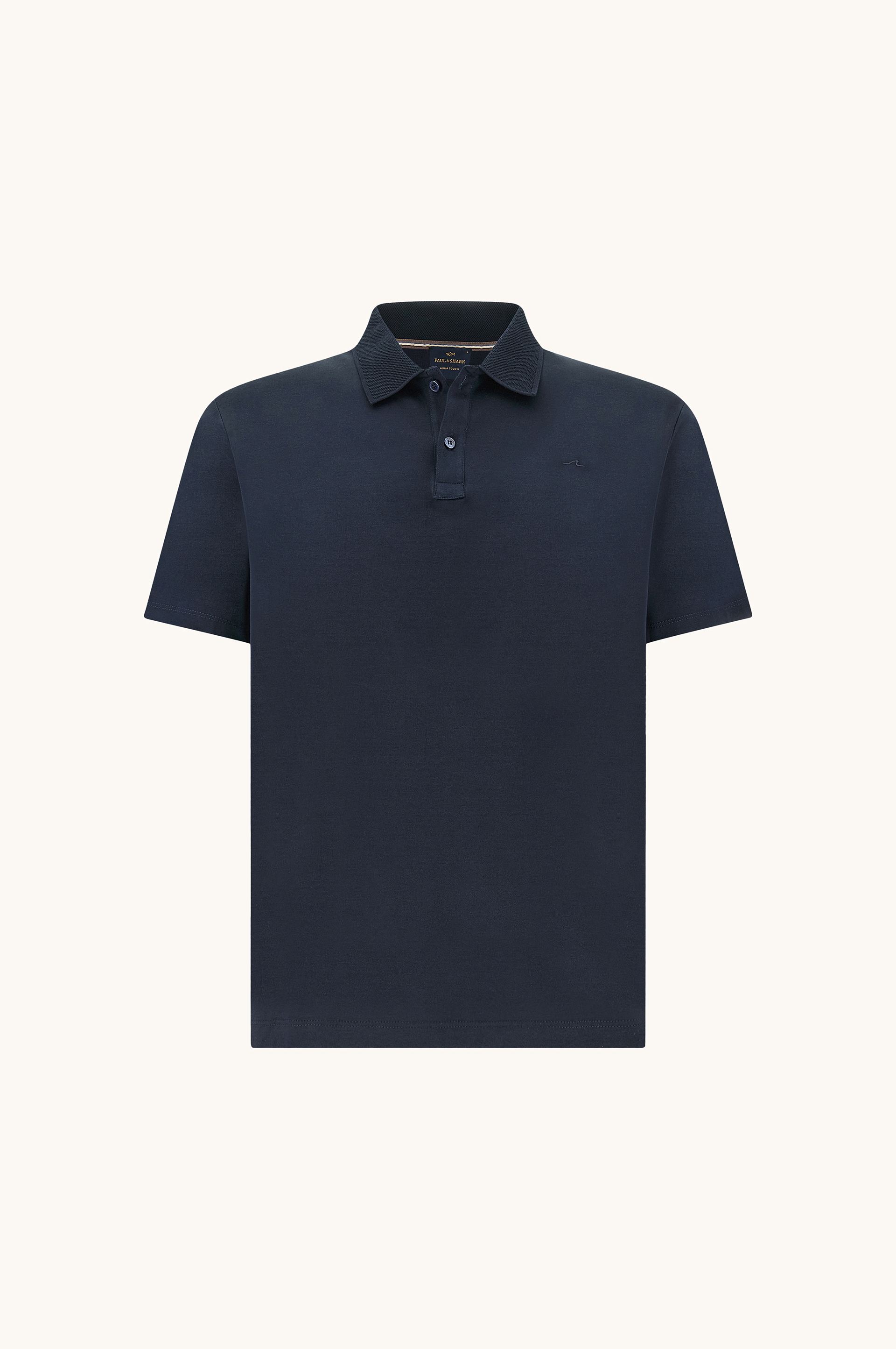 Paul & Shark Aqua Touch Cotton Polo In Blue