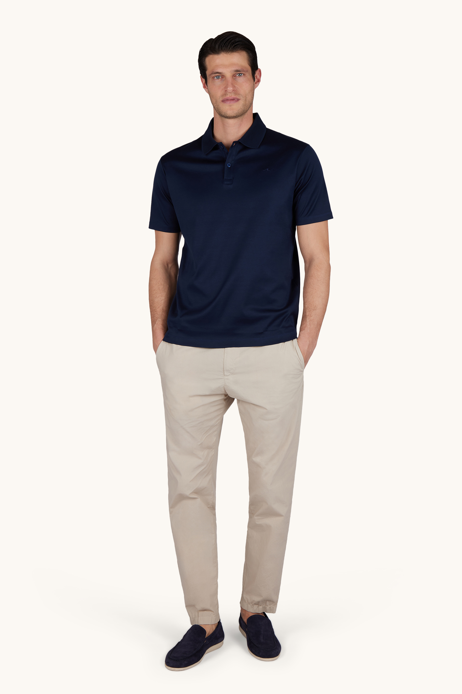 Polo in cotone Aqua Touch image number 2