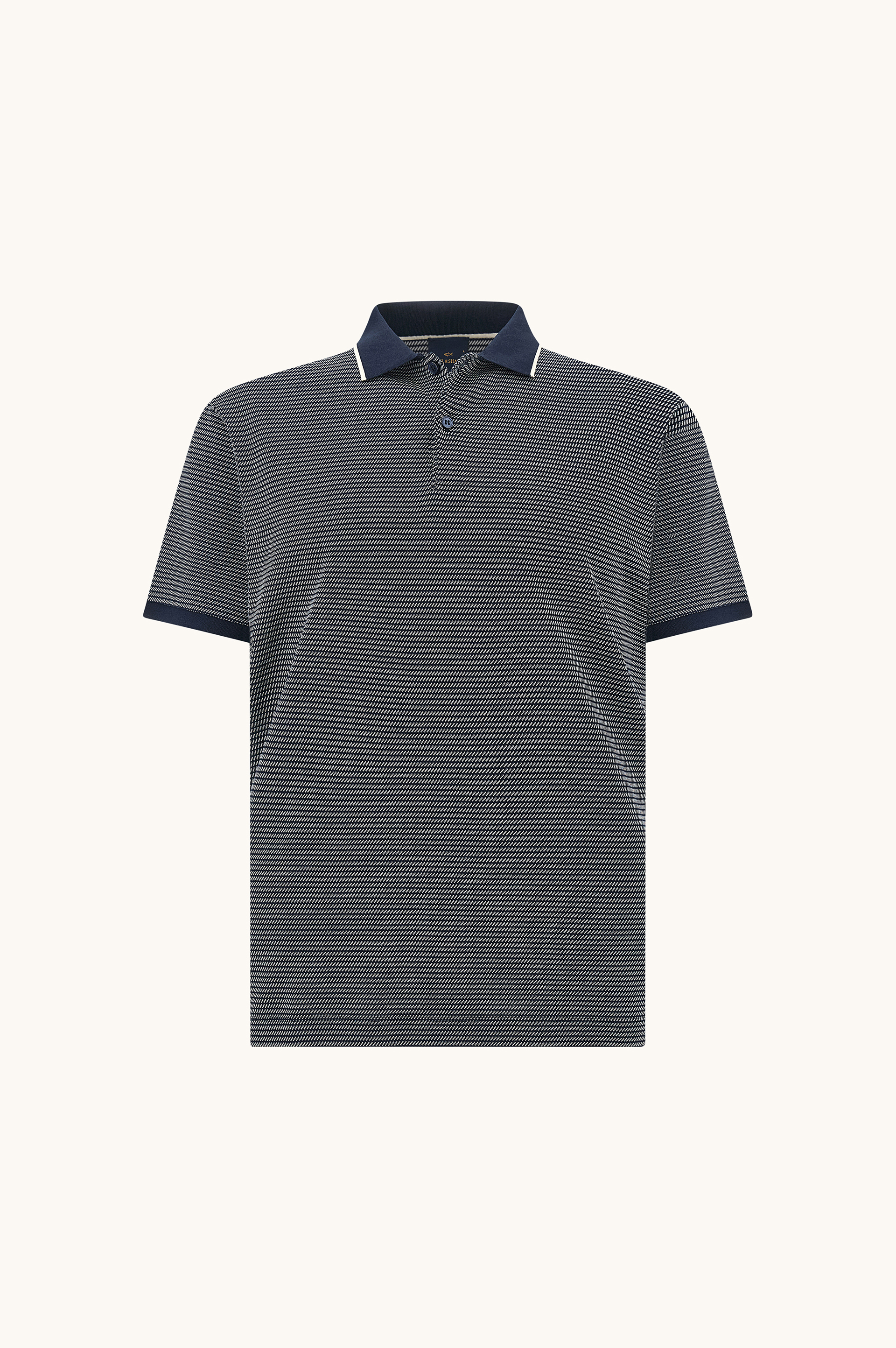 双丝光棉针织 Polo衫 image number 1