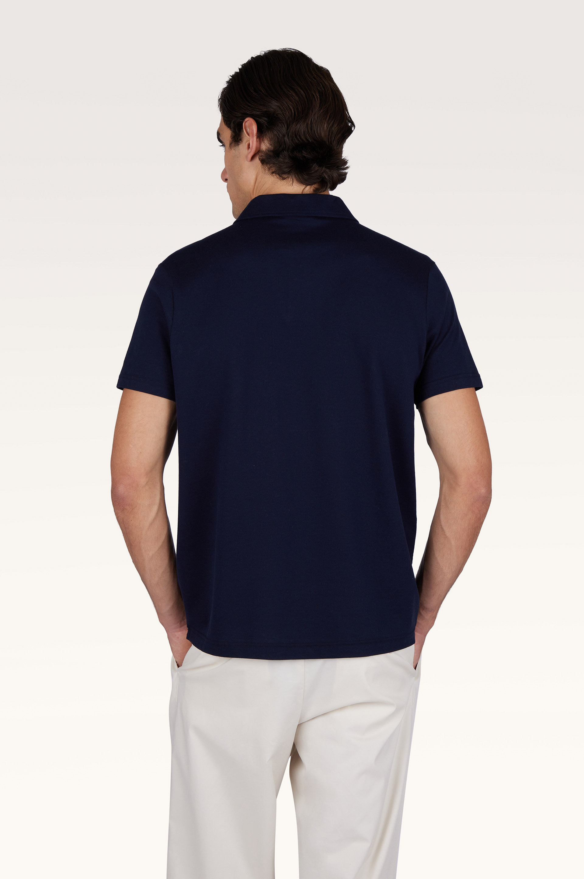 Polo in cotton and cashmere image number 2