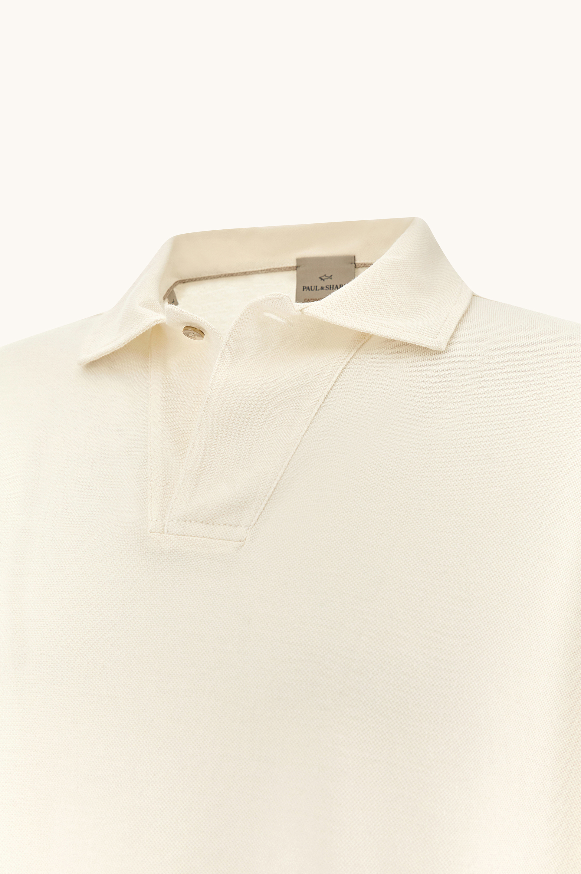 Polo in cotton and cashmere image number 6