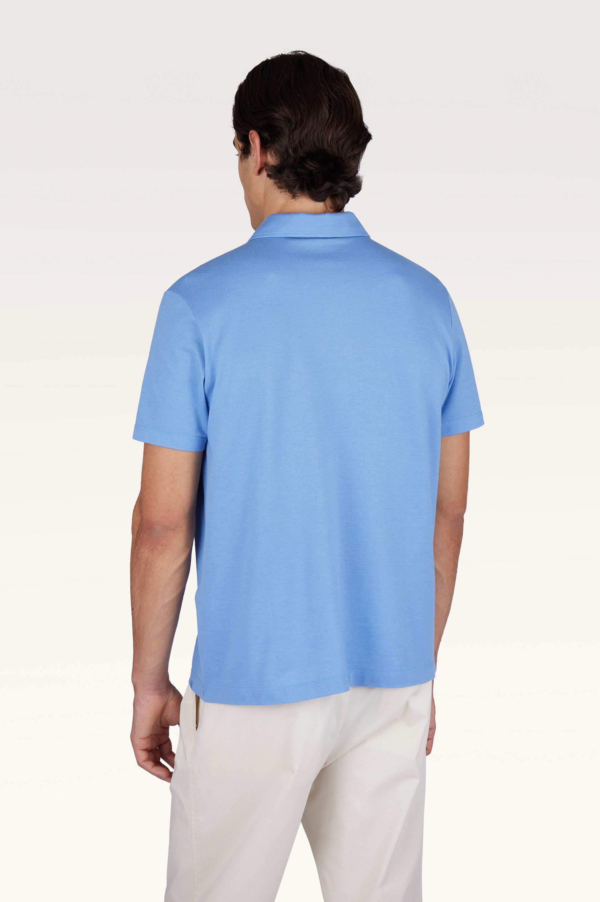 Polo in cotton and cashmere image number 2