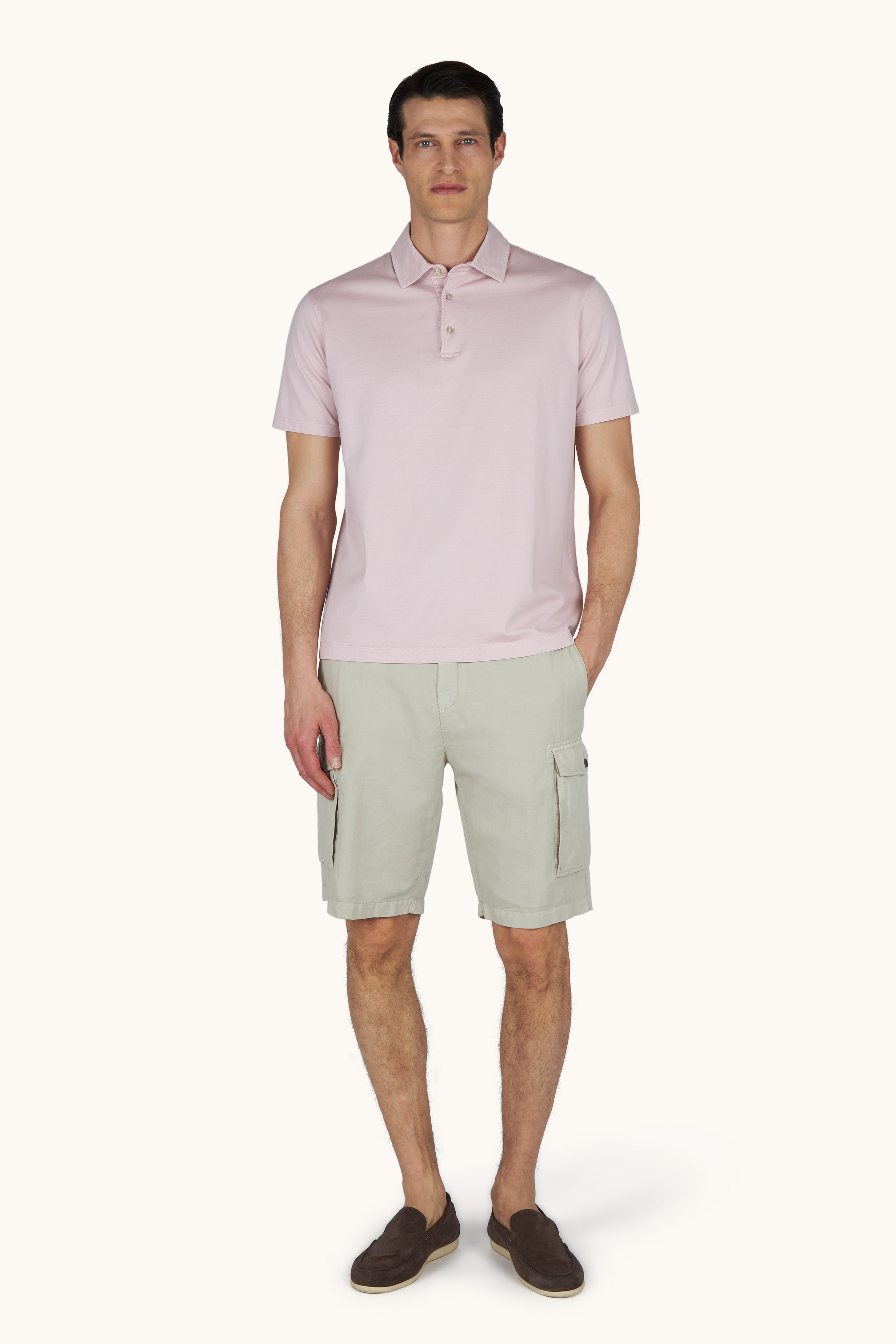 苏文棉成衣染色 Polo 衫 image number 2