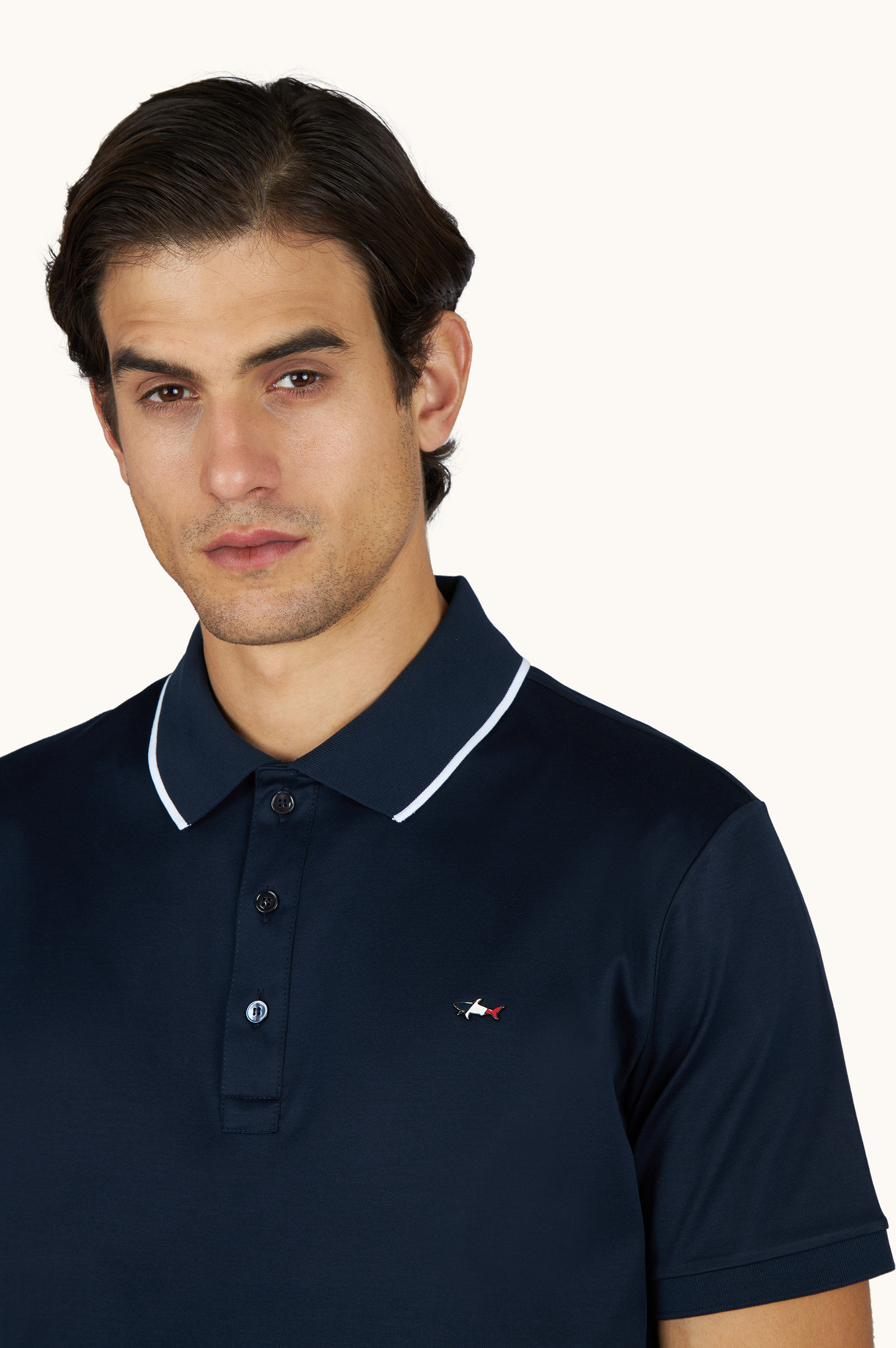 Polo en coton Aqua Touch image number 3