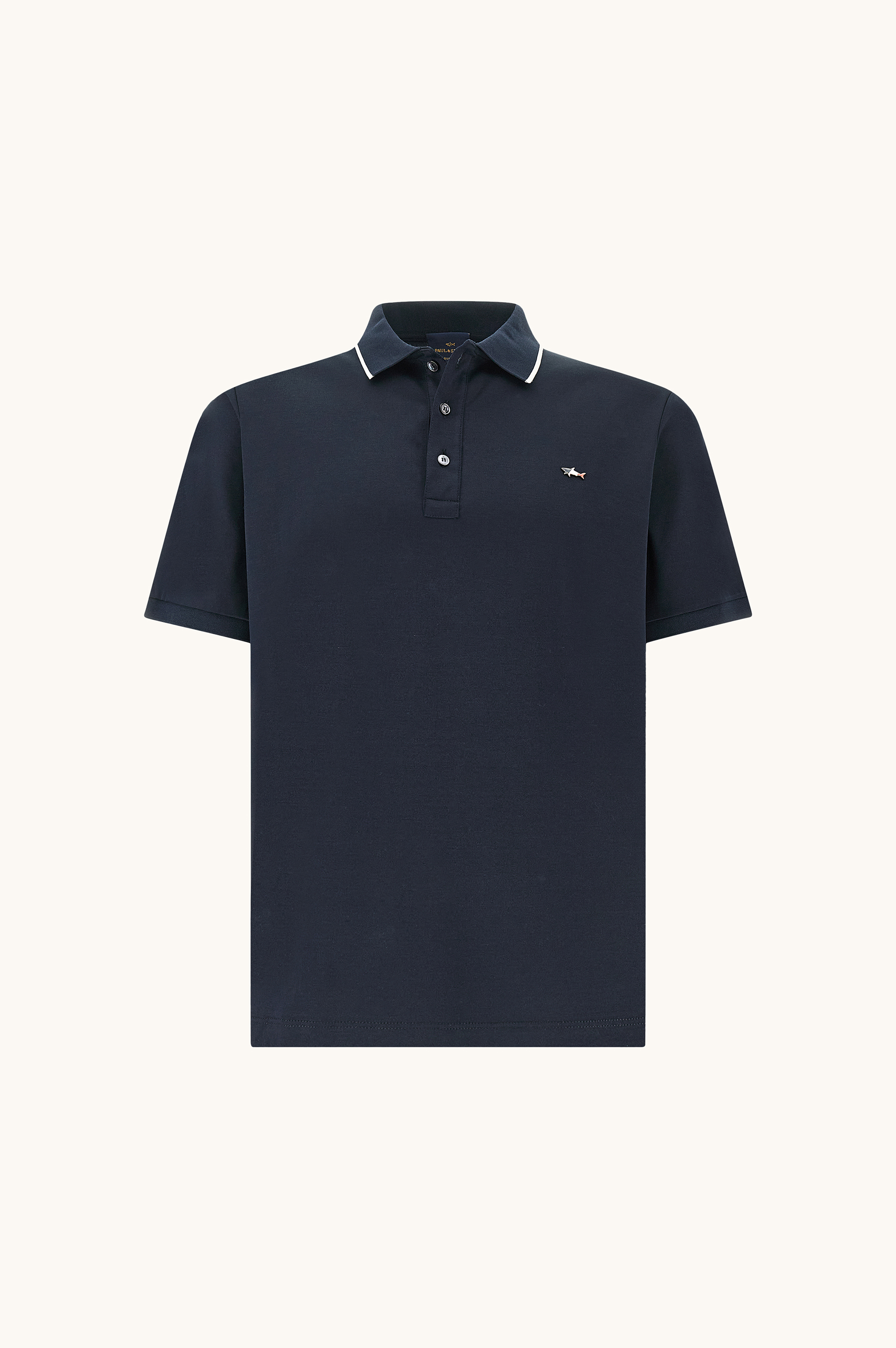 Polo shirt in Aqua Touch cotton image number 1