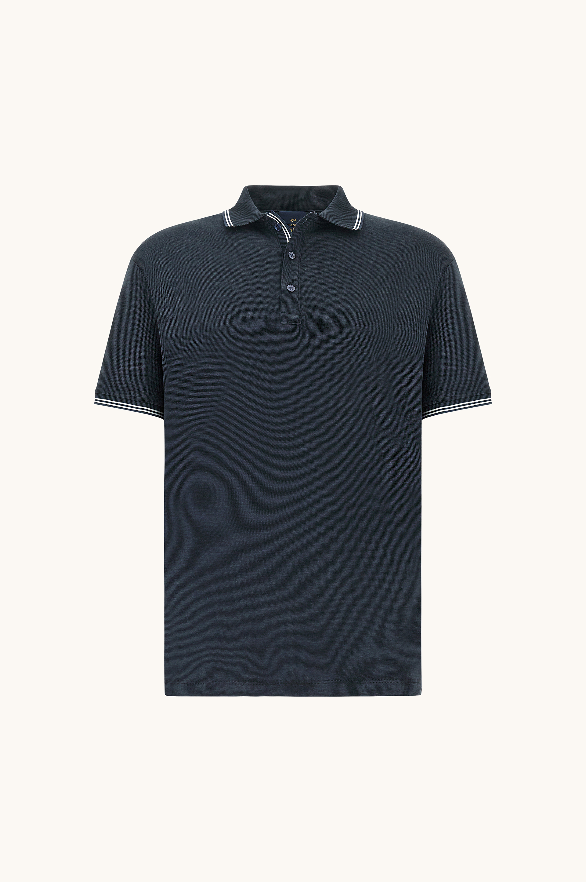 X-Soft polo shirt in cotton interlock image number 1