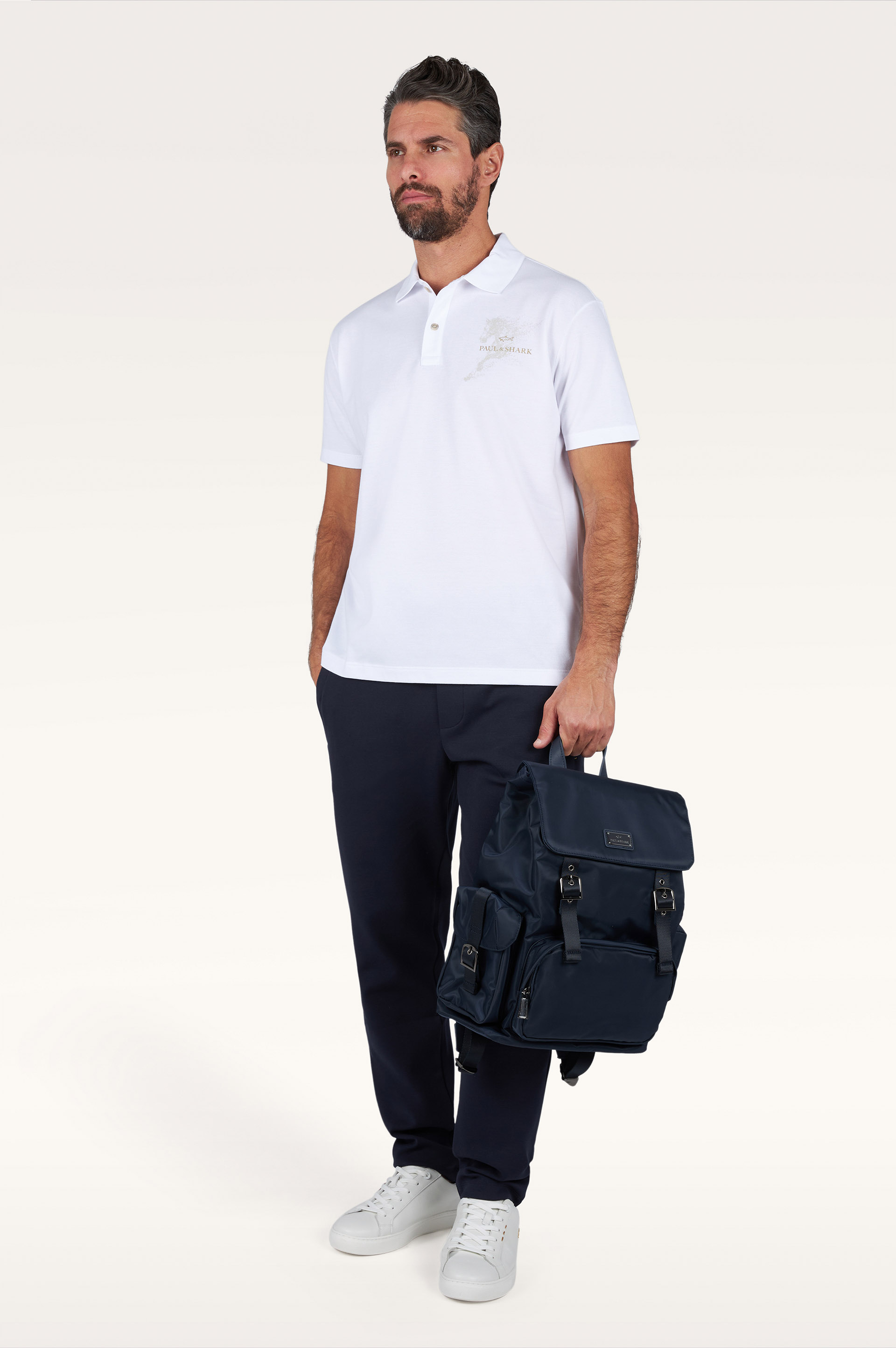 Polo shirt in cotton piqu&eacute; Year of the Horse image number 1