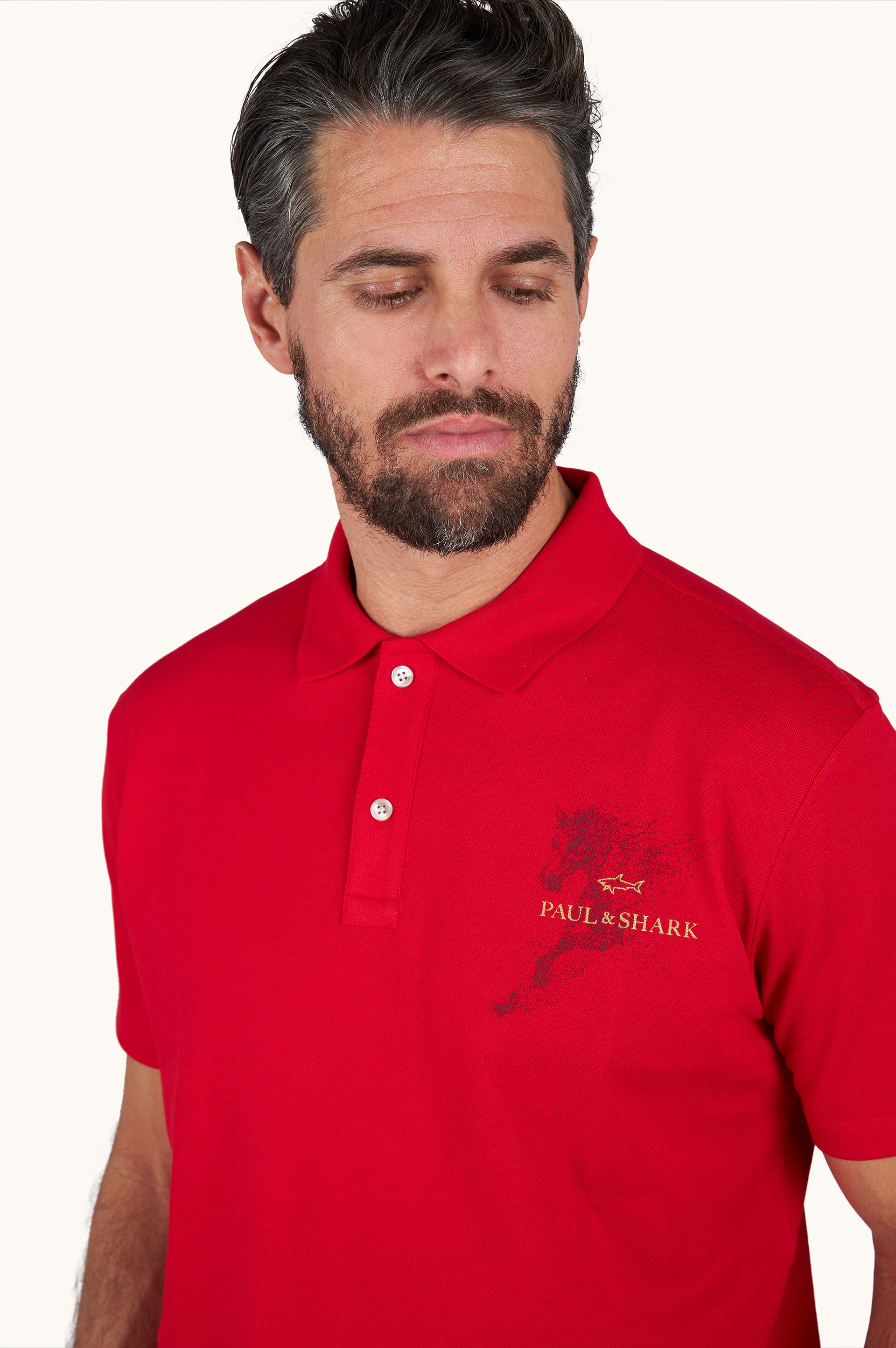 Polo in cotone piqu&egrave; Year of the horse image number 4