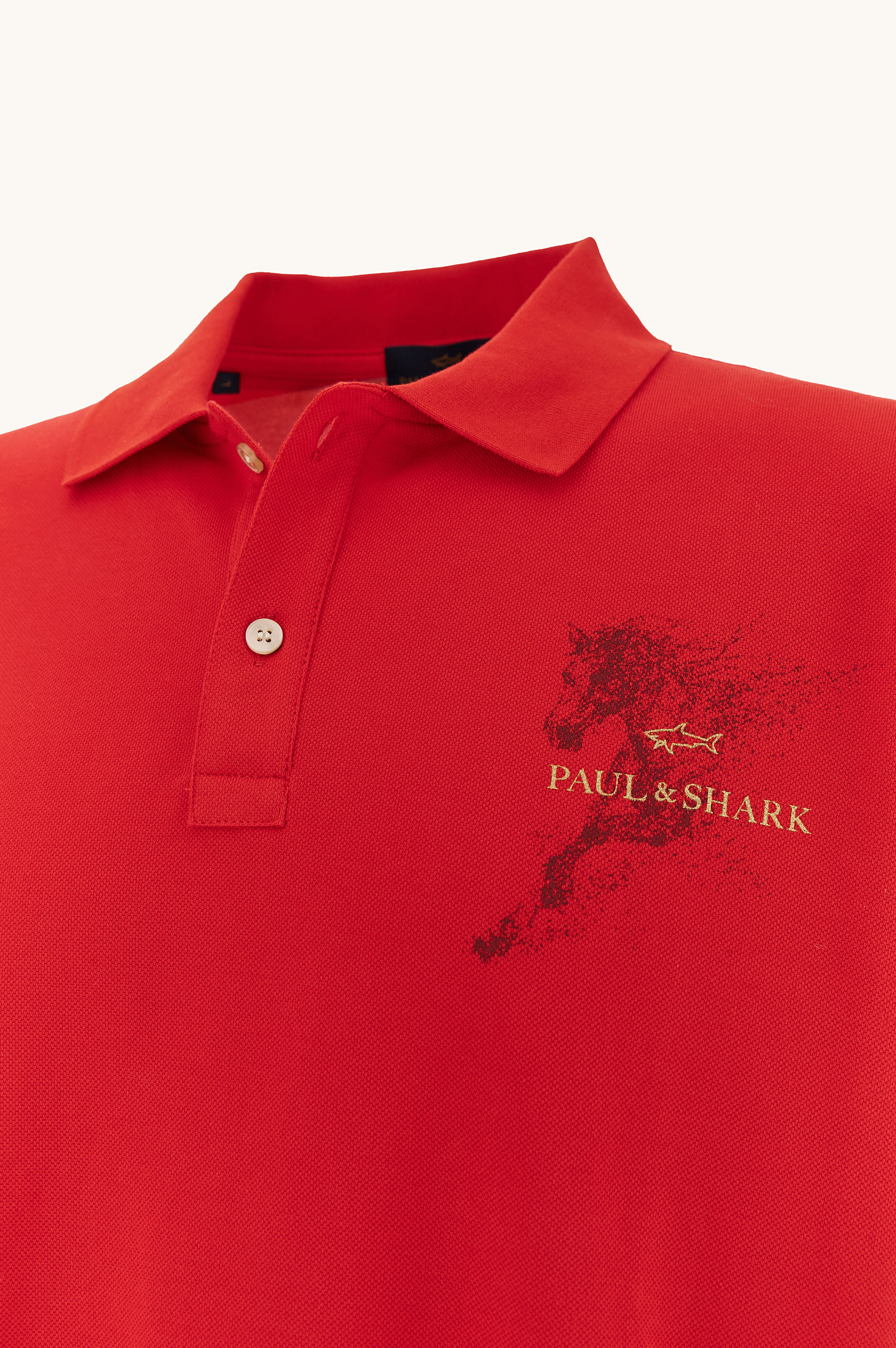 Polo in cotone piqu&egrave; Year of the horse image number 5