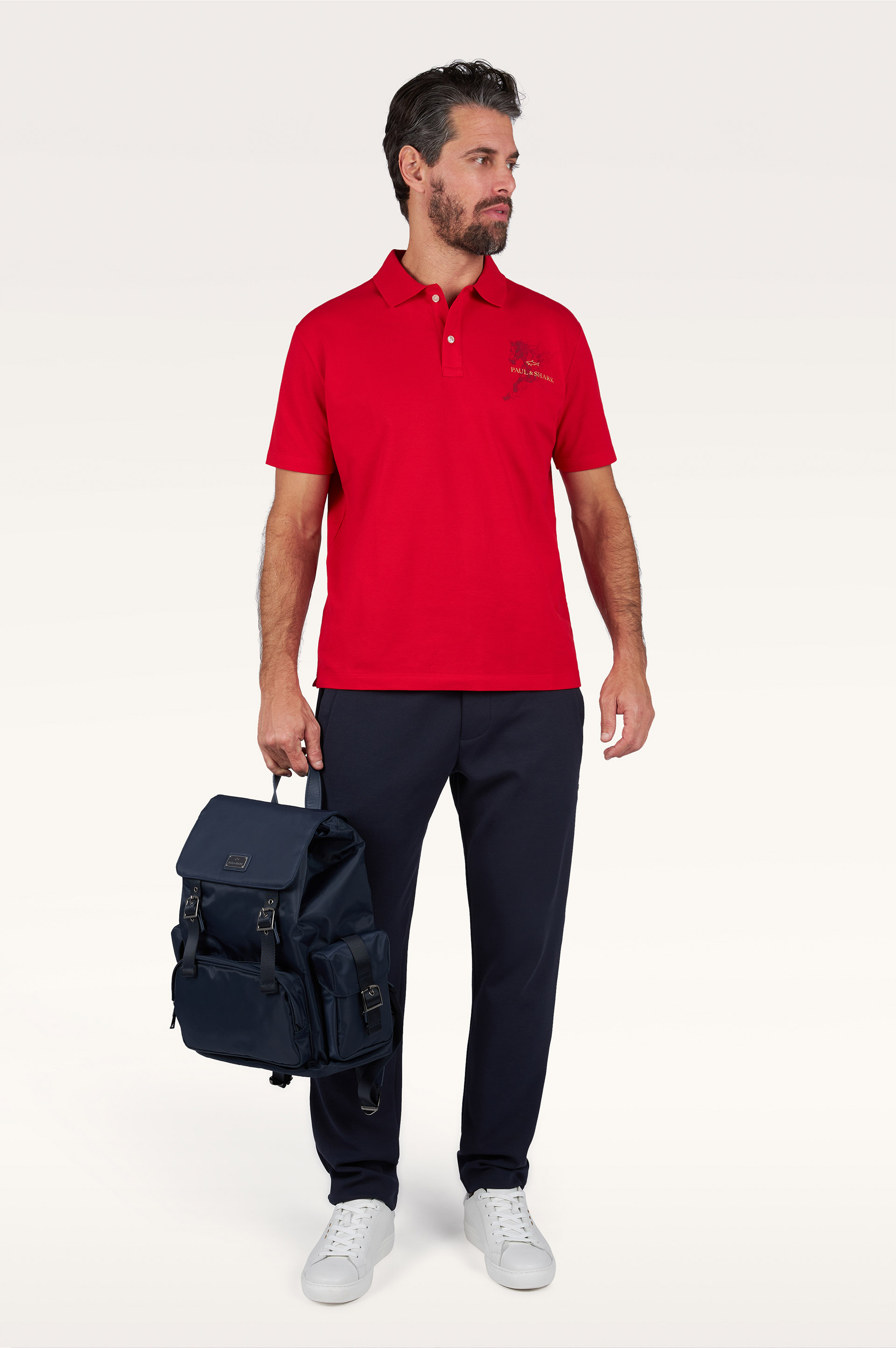 Polo in cotone piqu&egrave; Year of the horse image number 2