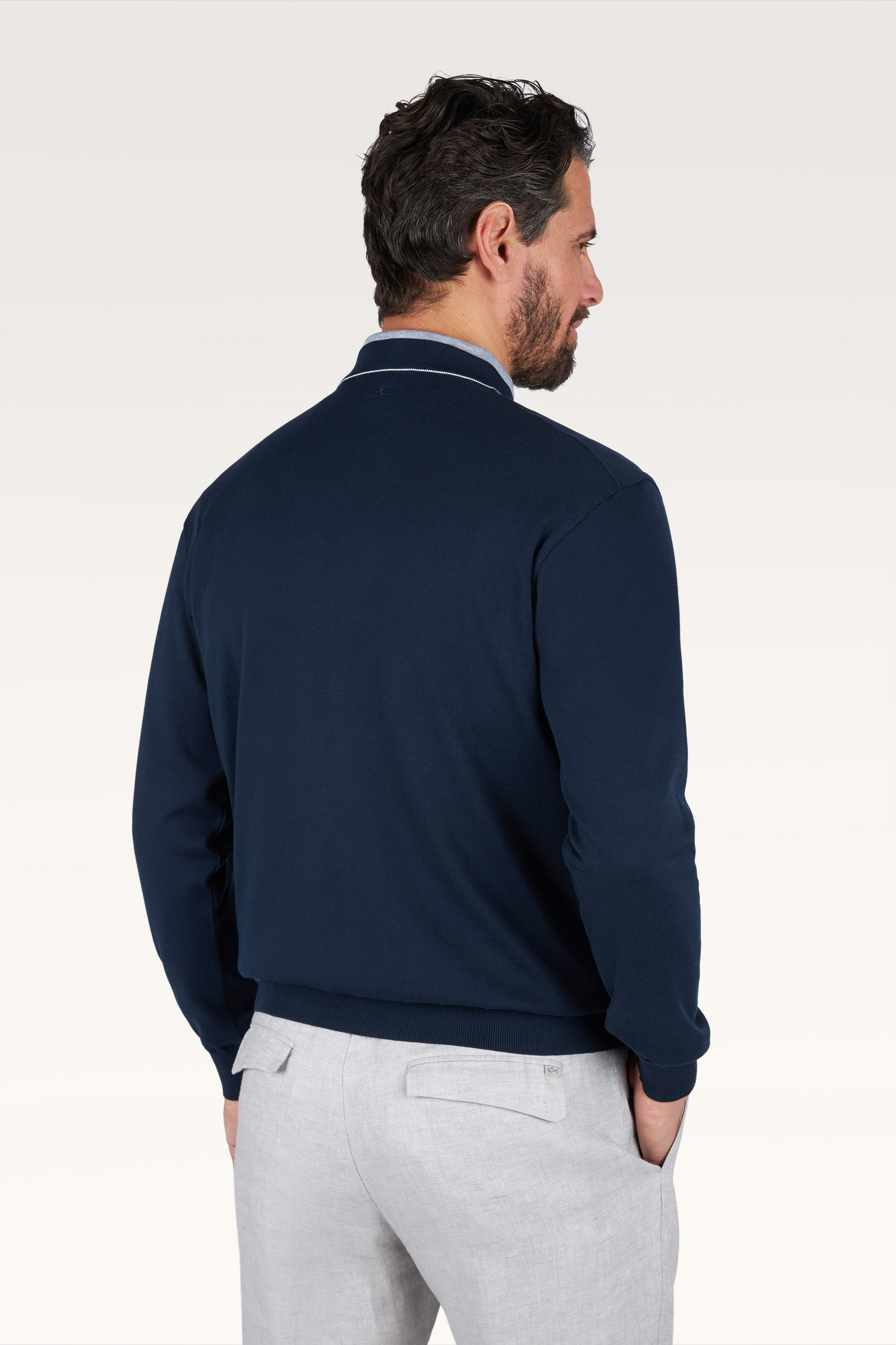 Maglia girocollo in cotone Piuma image number 2