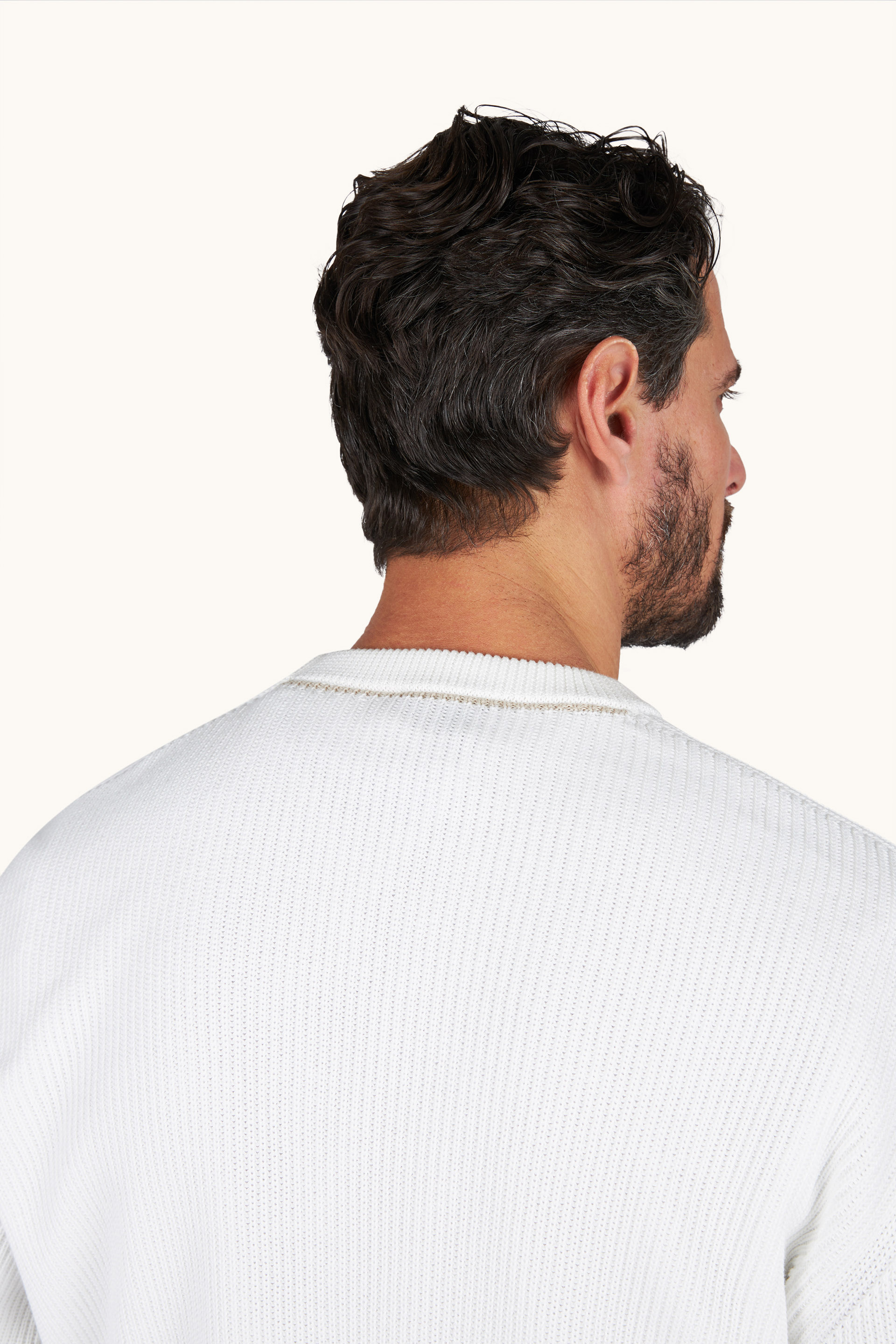 Maglia girocollo in cotone Piuma image number 5