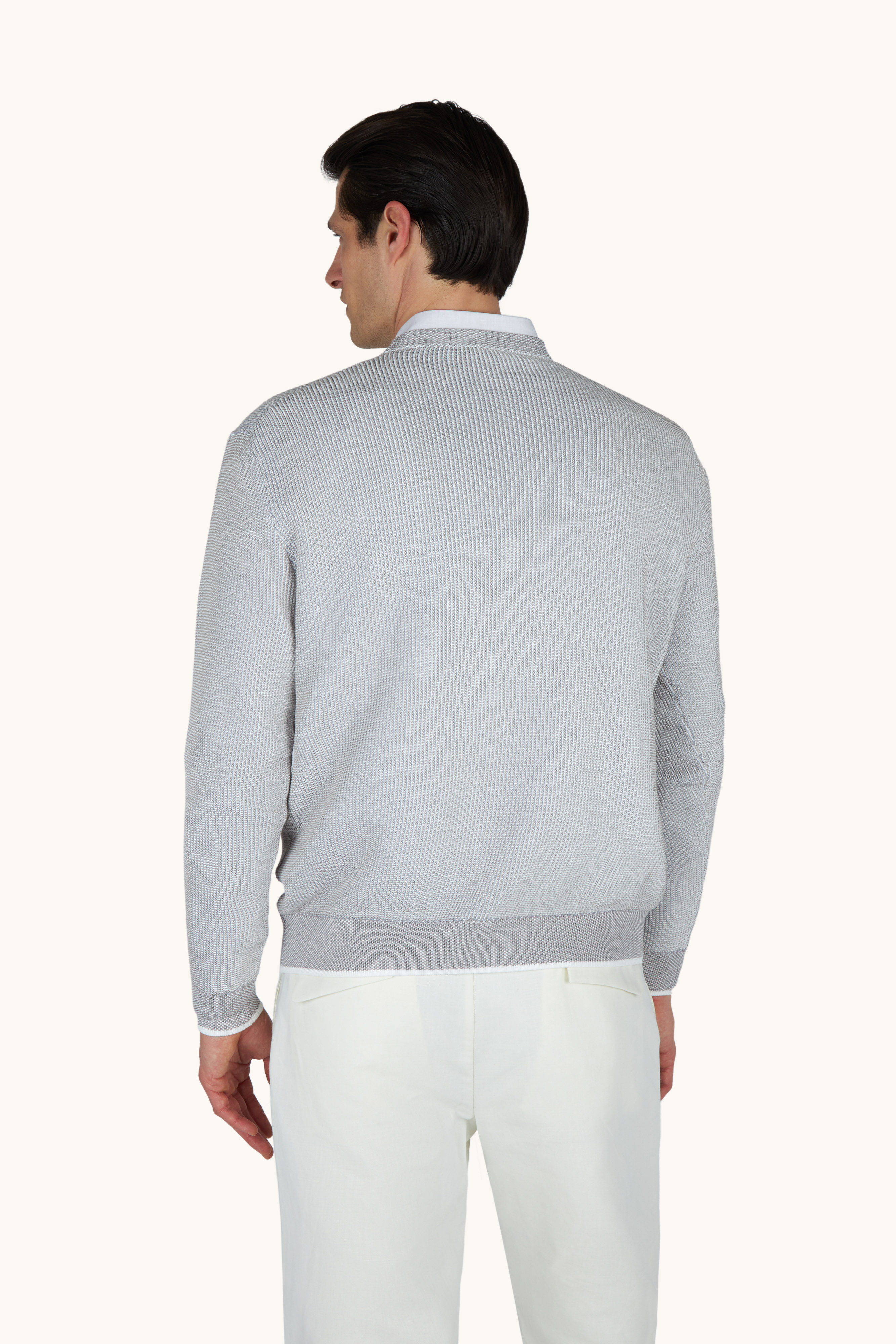 Piuma feather-light cotton sweater image number 3