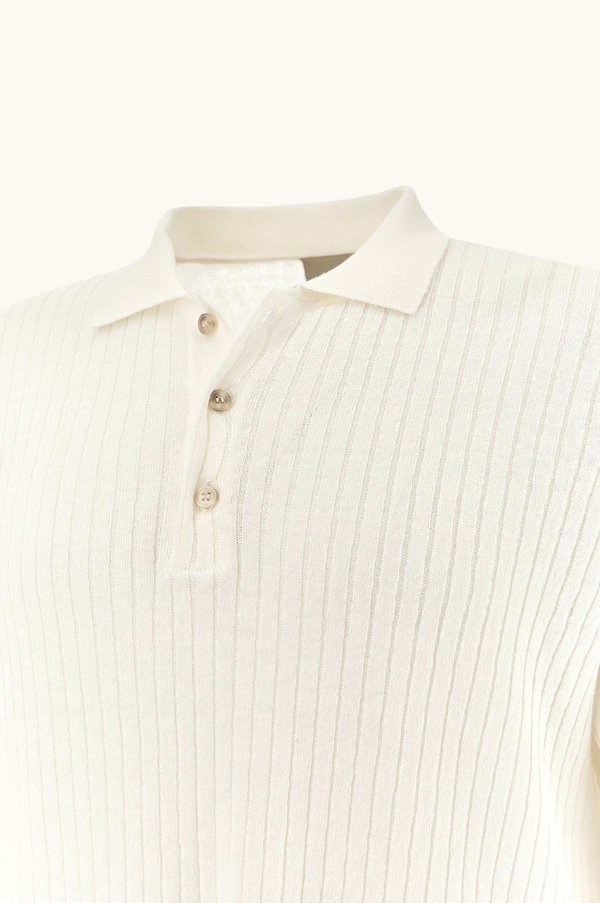 Polo in lino e cotone Urukai image number 6