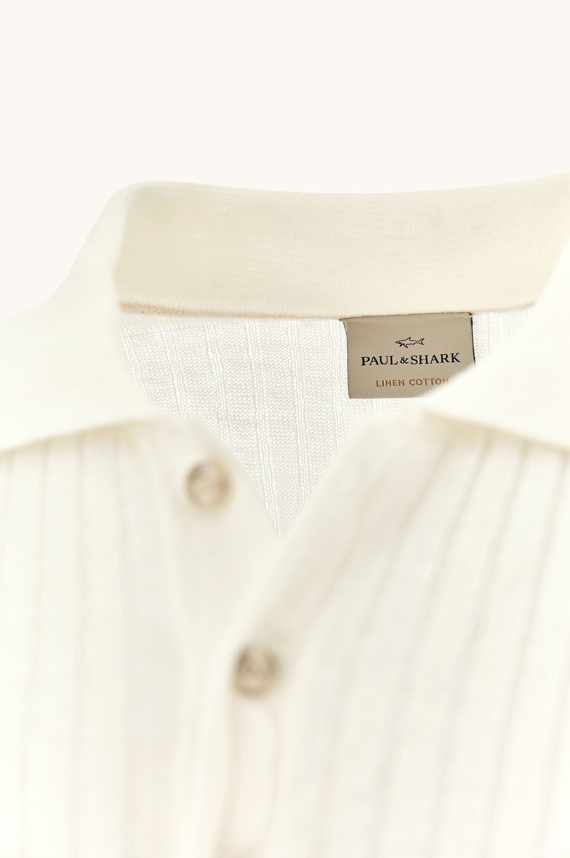 Polo in lino e cotone Urukai image number 7