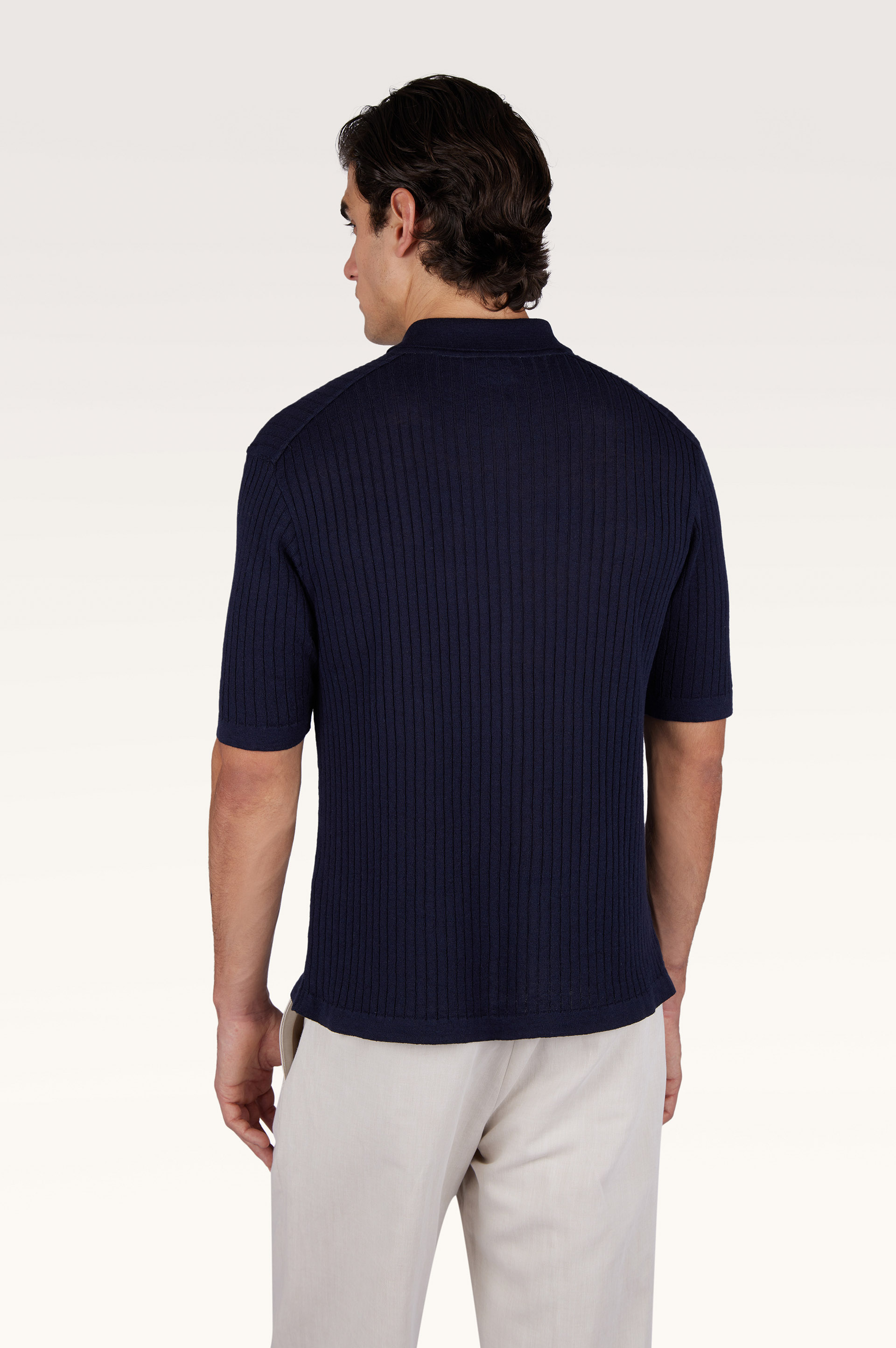 Polo de lino y algod&oacute;n Urukai image number 2