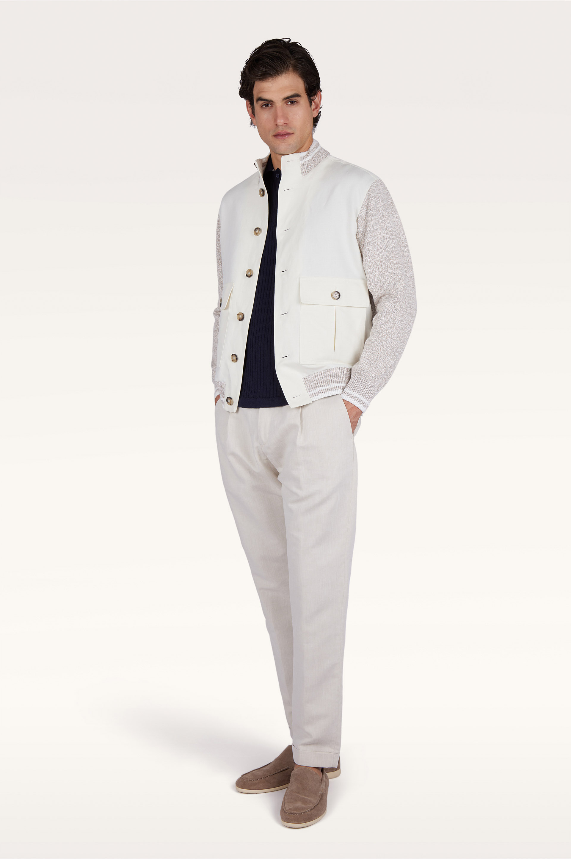 Polo de lino y algod&oacute;n Urukai image number 1