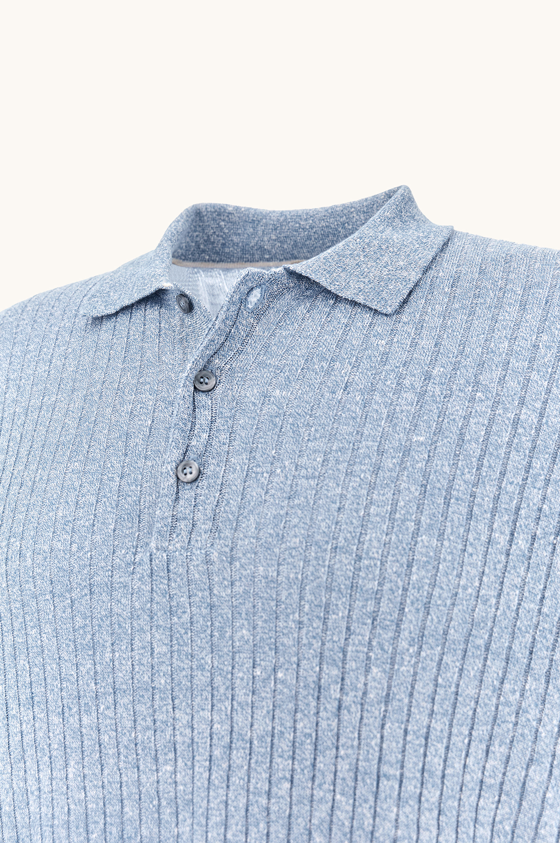 Polohemd aus Leinen und Baumwolle Urukai image number 5