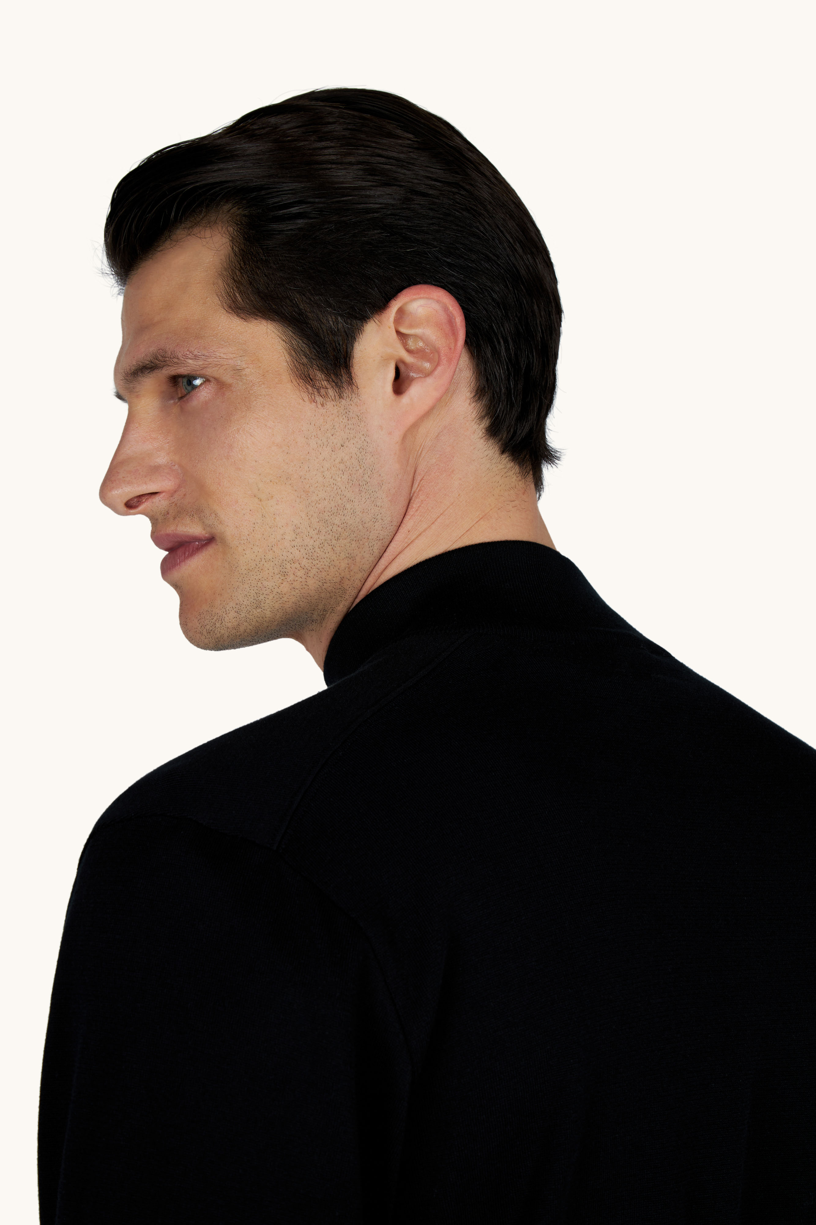 Pull demi‑zip en coton Piuma image number 4