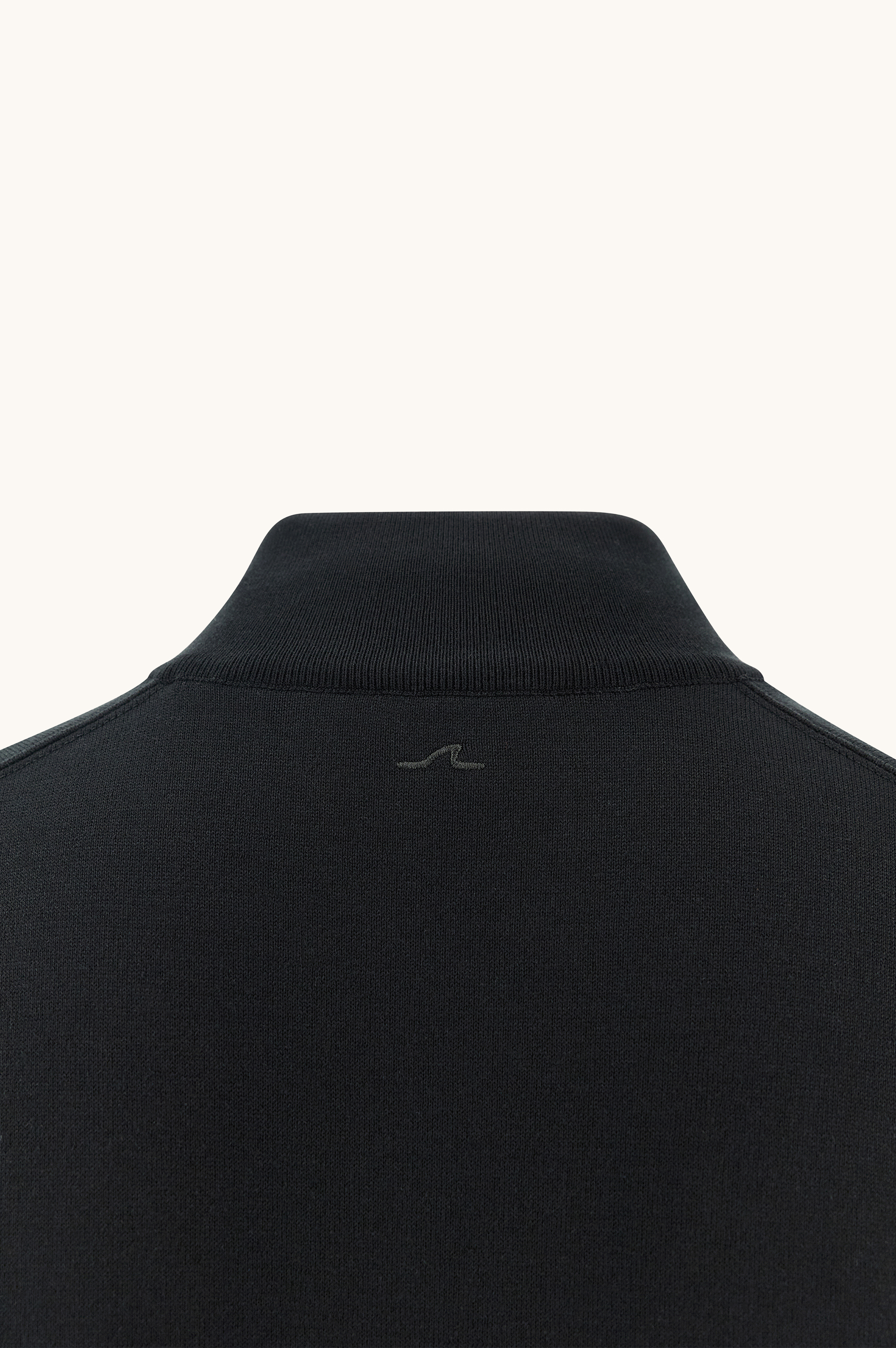 Jersey con media cremallera de algod&oacute;n Piuma image number 3