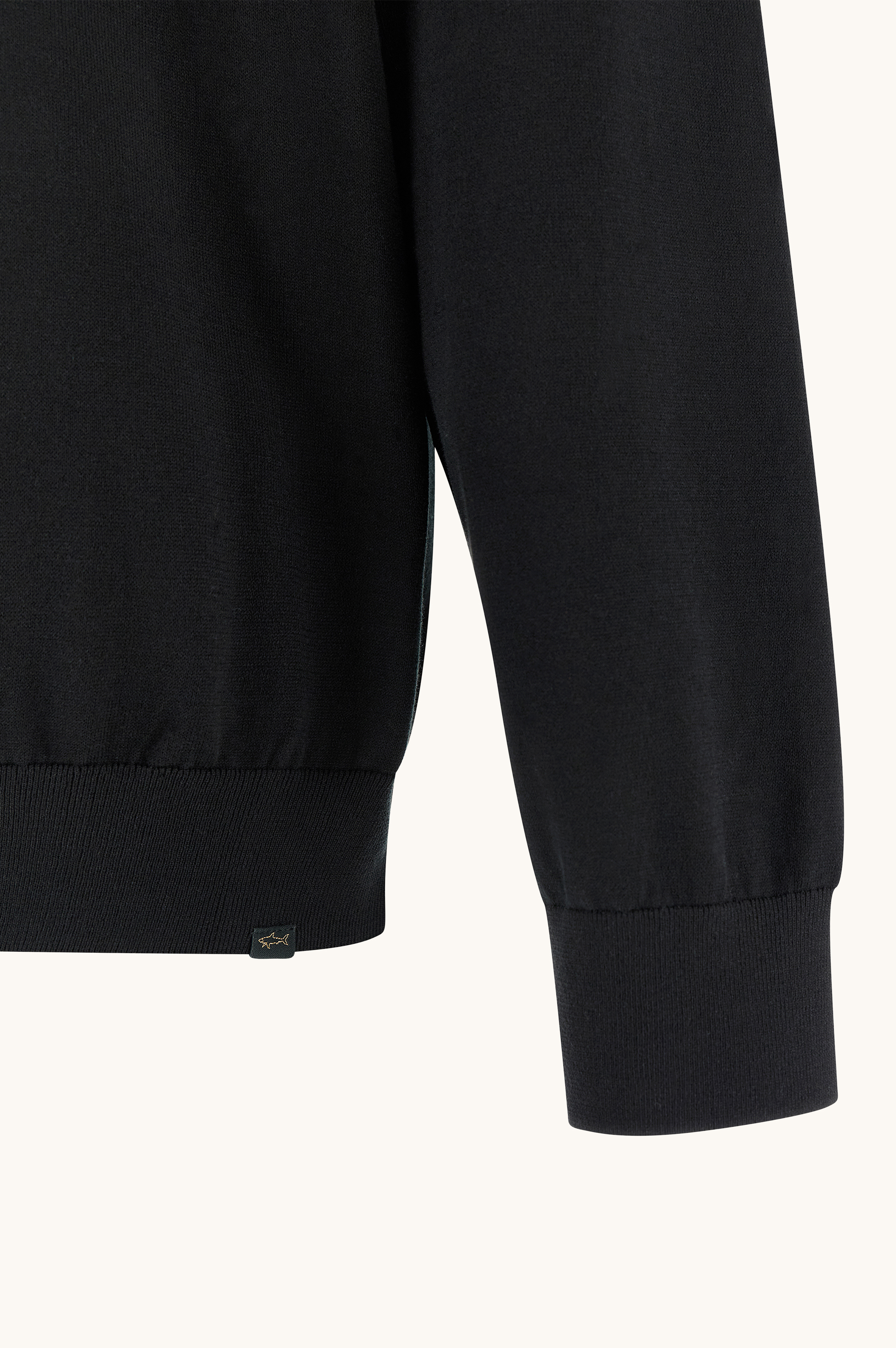 Jersey con media cremallera de algod&oacute;n Piuma image number 4