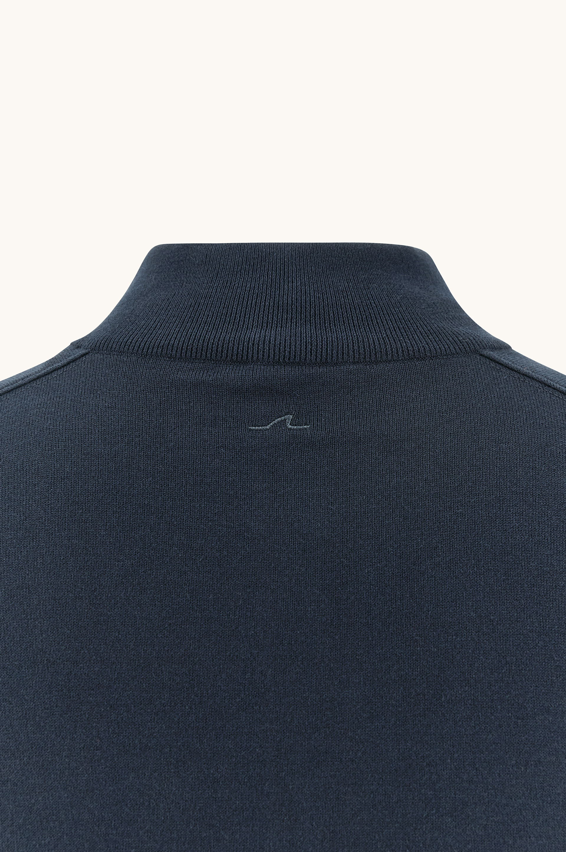 Pull demi‑zip en coton Piuma image number 7