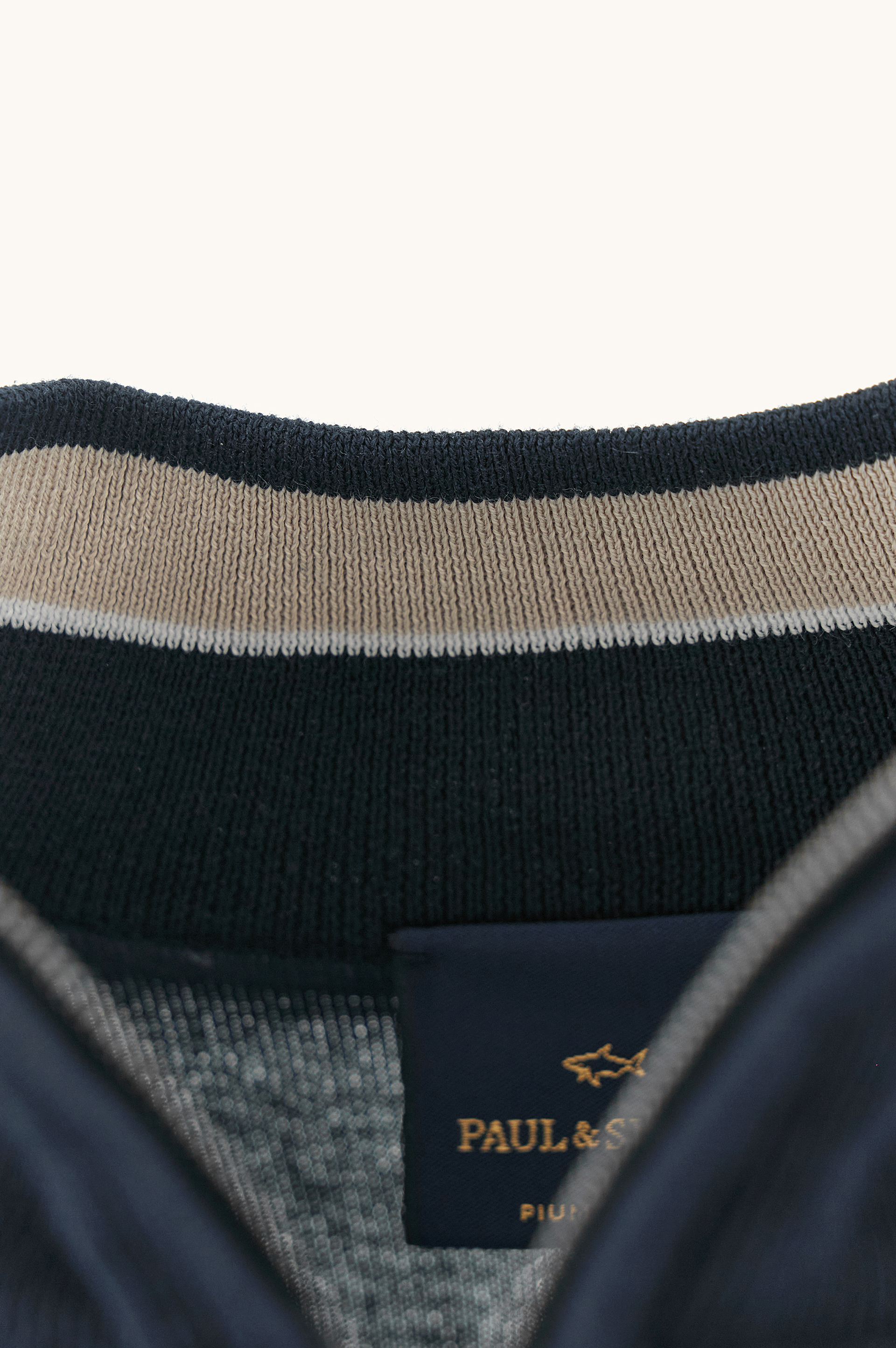 Pull demi‑zip en coton Piuma image number 9