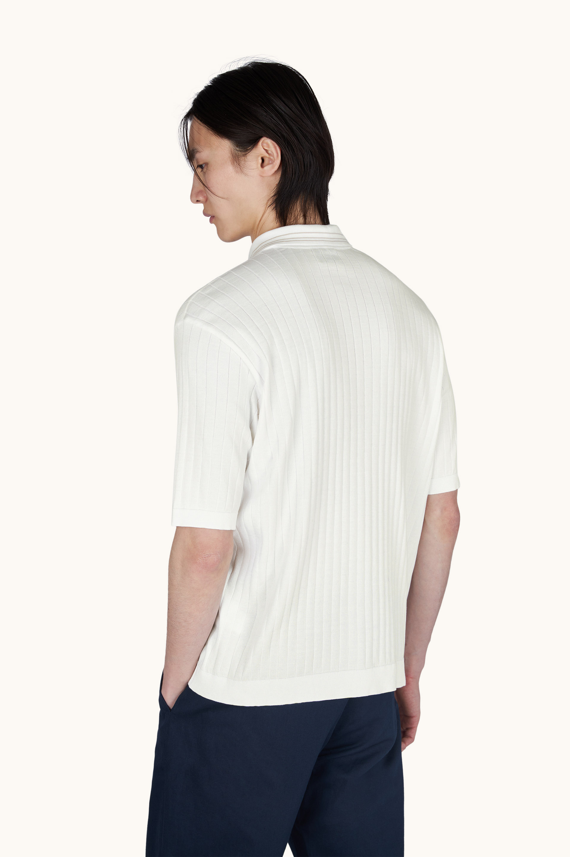 Super-lightweight Piuma cotton polo image number 3