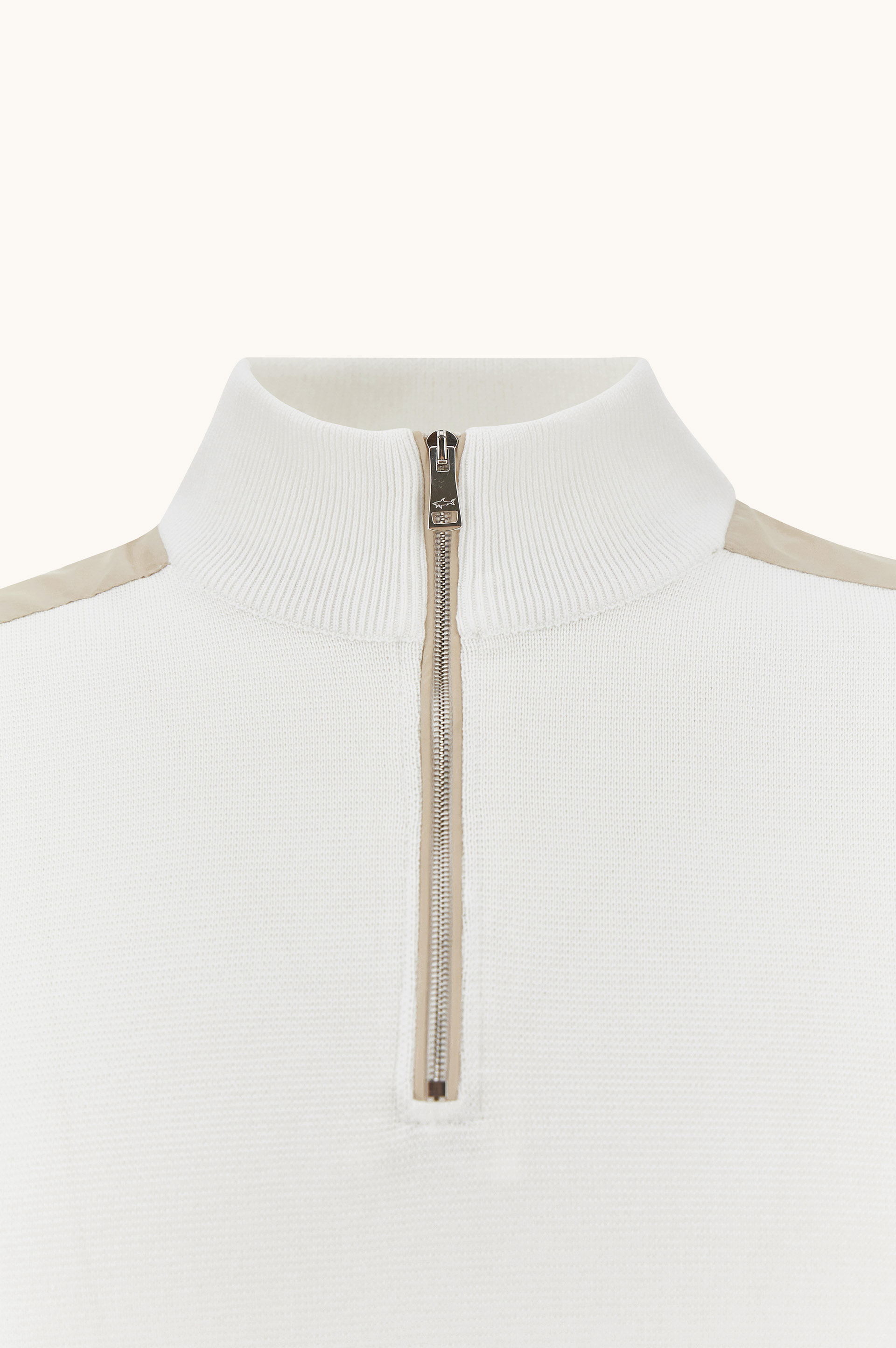 Piuma棉质半拉链针织衫，配Typhoon&reg;细节 image number 7