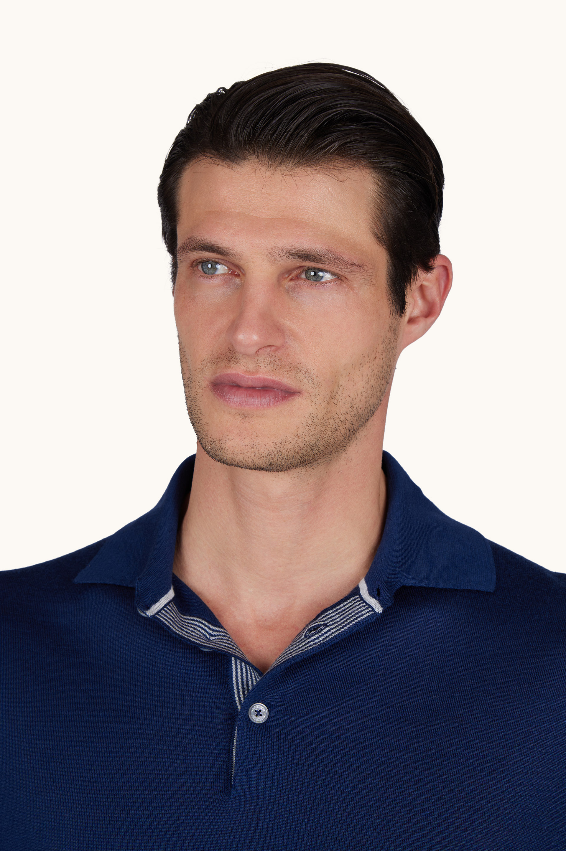 Polo in cashmere and silk Jaipur image number 4