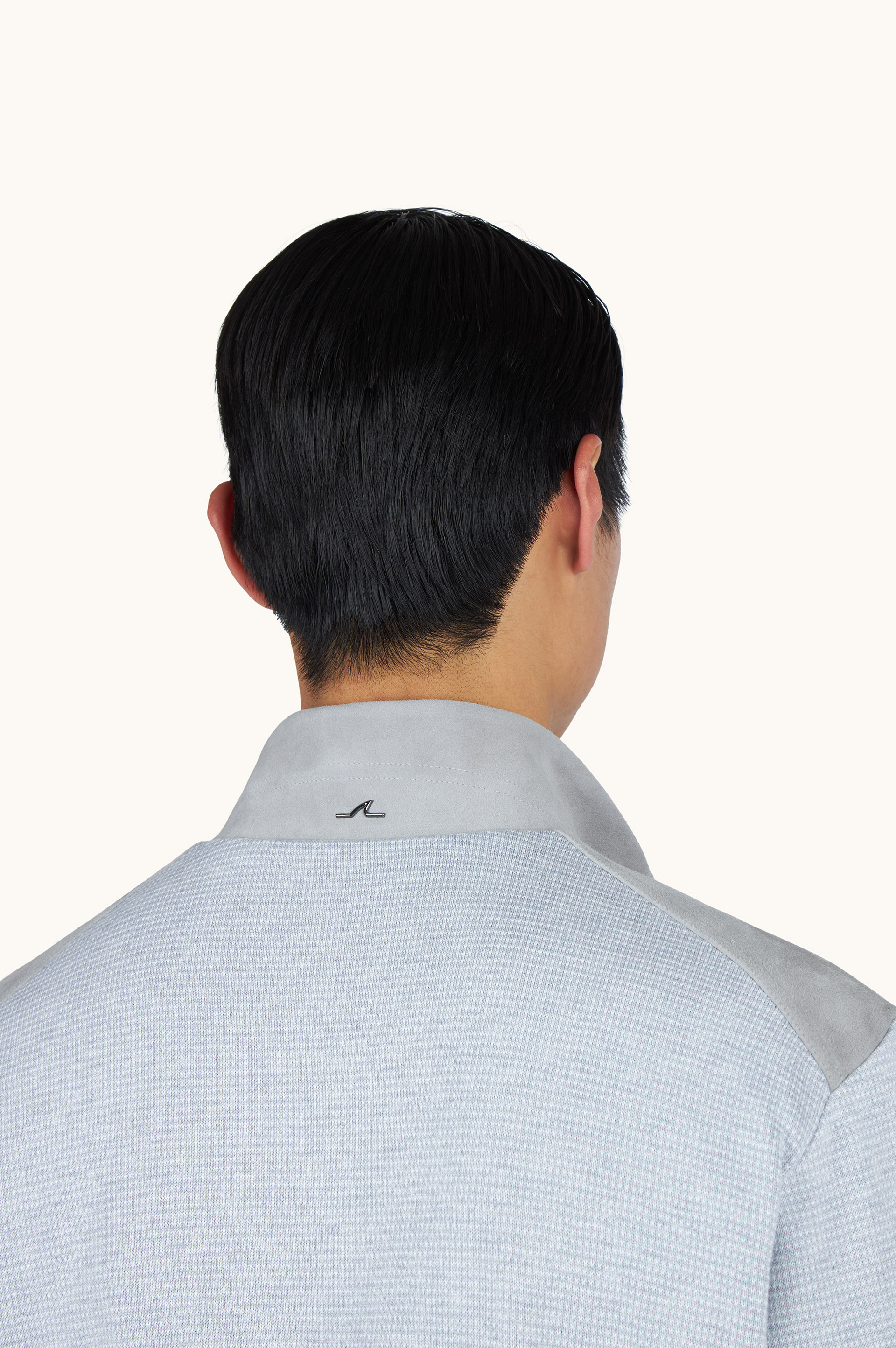 Hybrid knit in silk and cotton with Aqualeather&reg; image number 3