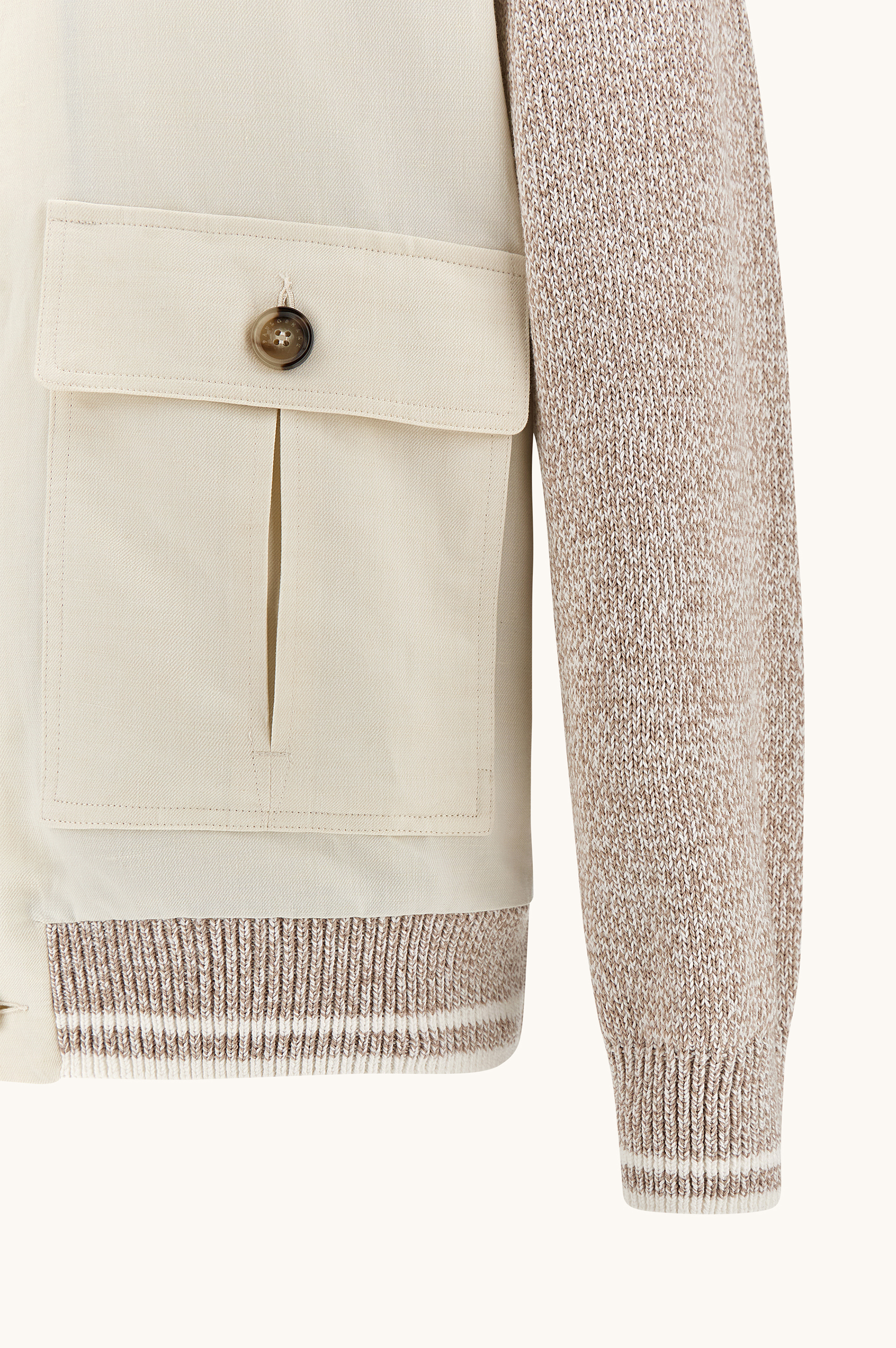 Бомбер Hybrid из льна и хлопка Piuma image number 7