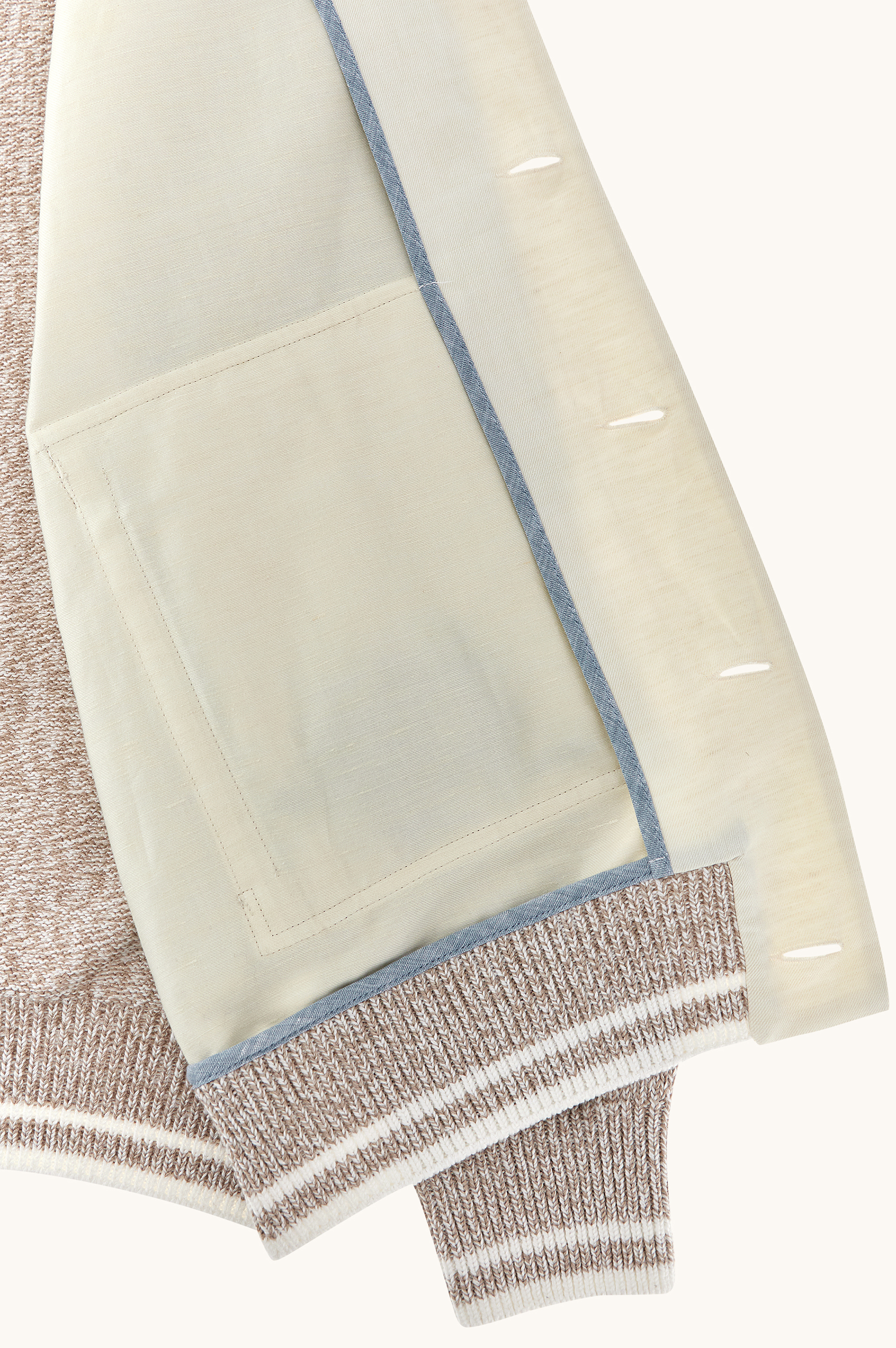 Бомбер Hybrid из льна и хлопка Piuma image number 9