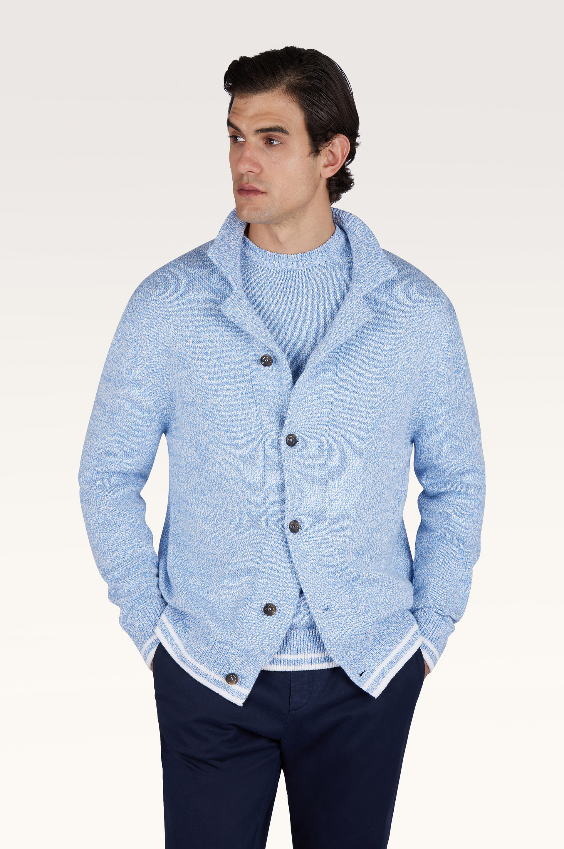 Cardigan en coton Piuma image number 0