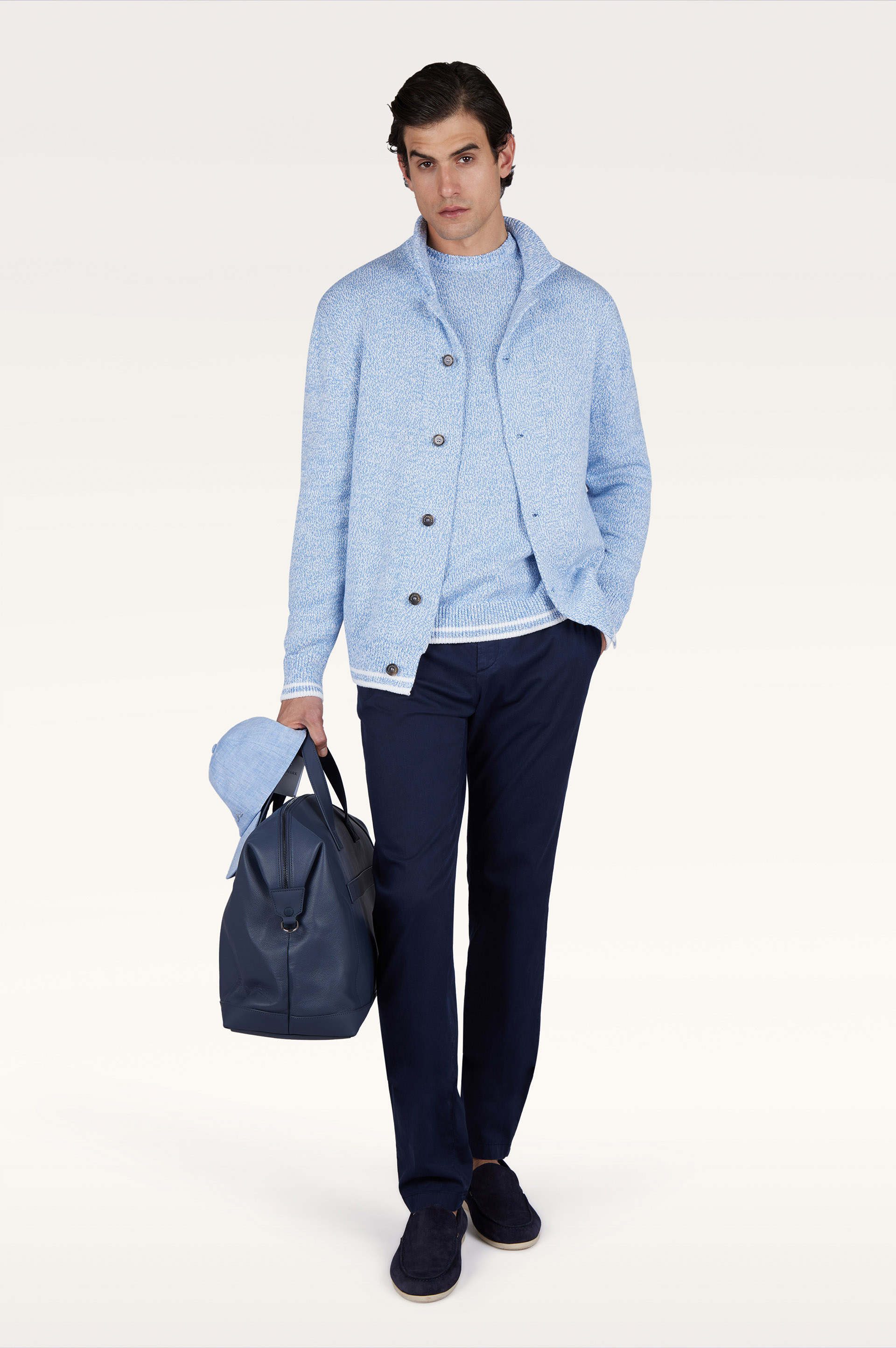 Cardigan en coton Piuma image number 2