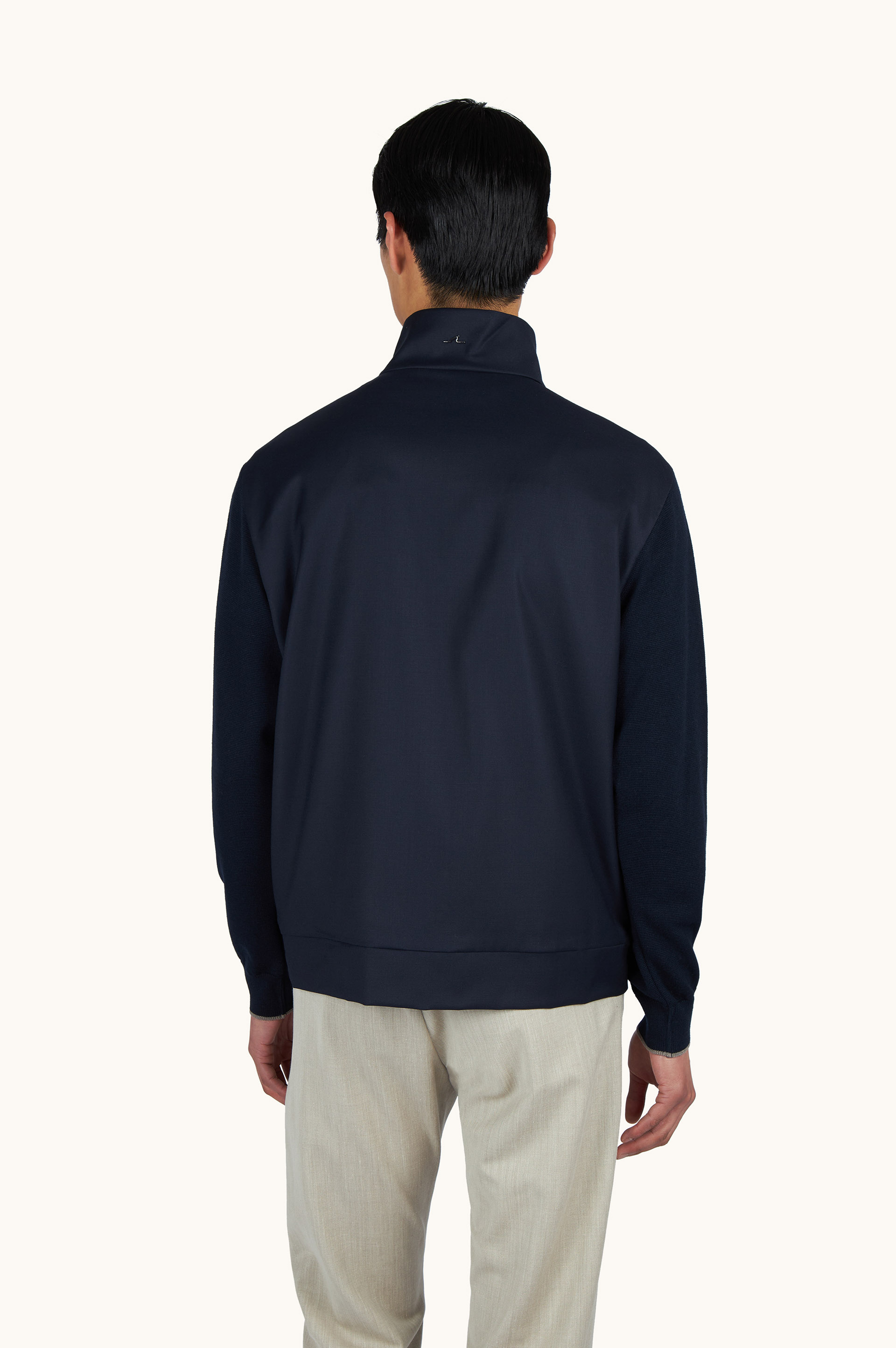 Blouson Hybrid en lana y seda image number 3