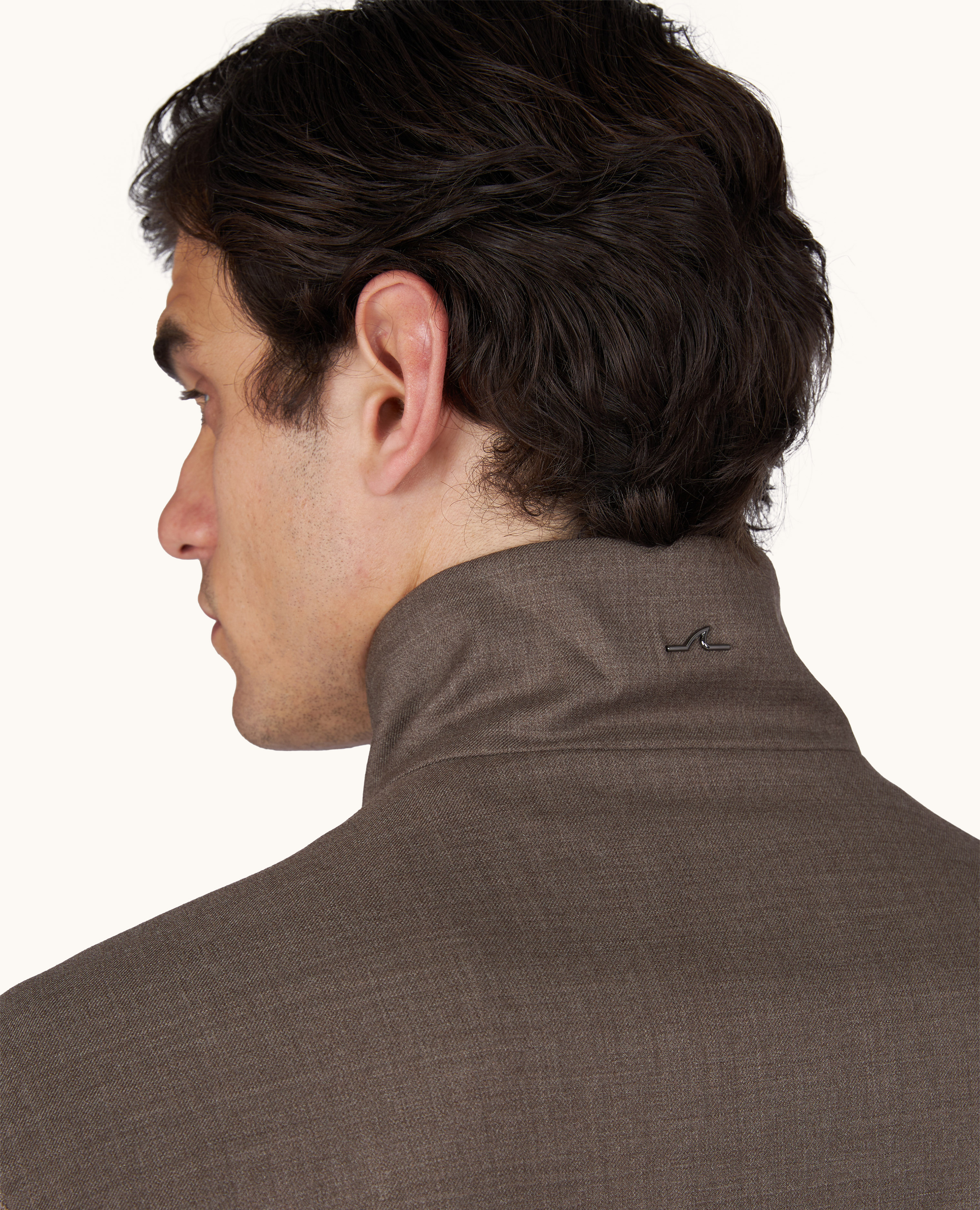 Blouson Hybrid aus Wolle und Seide image number 3