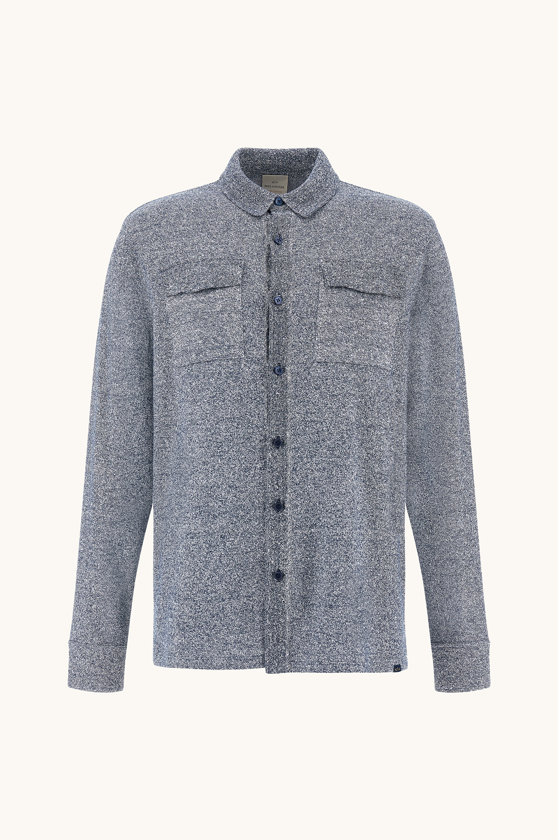 Overshirt in linen and Urukai cotton image number 0