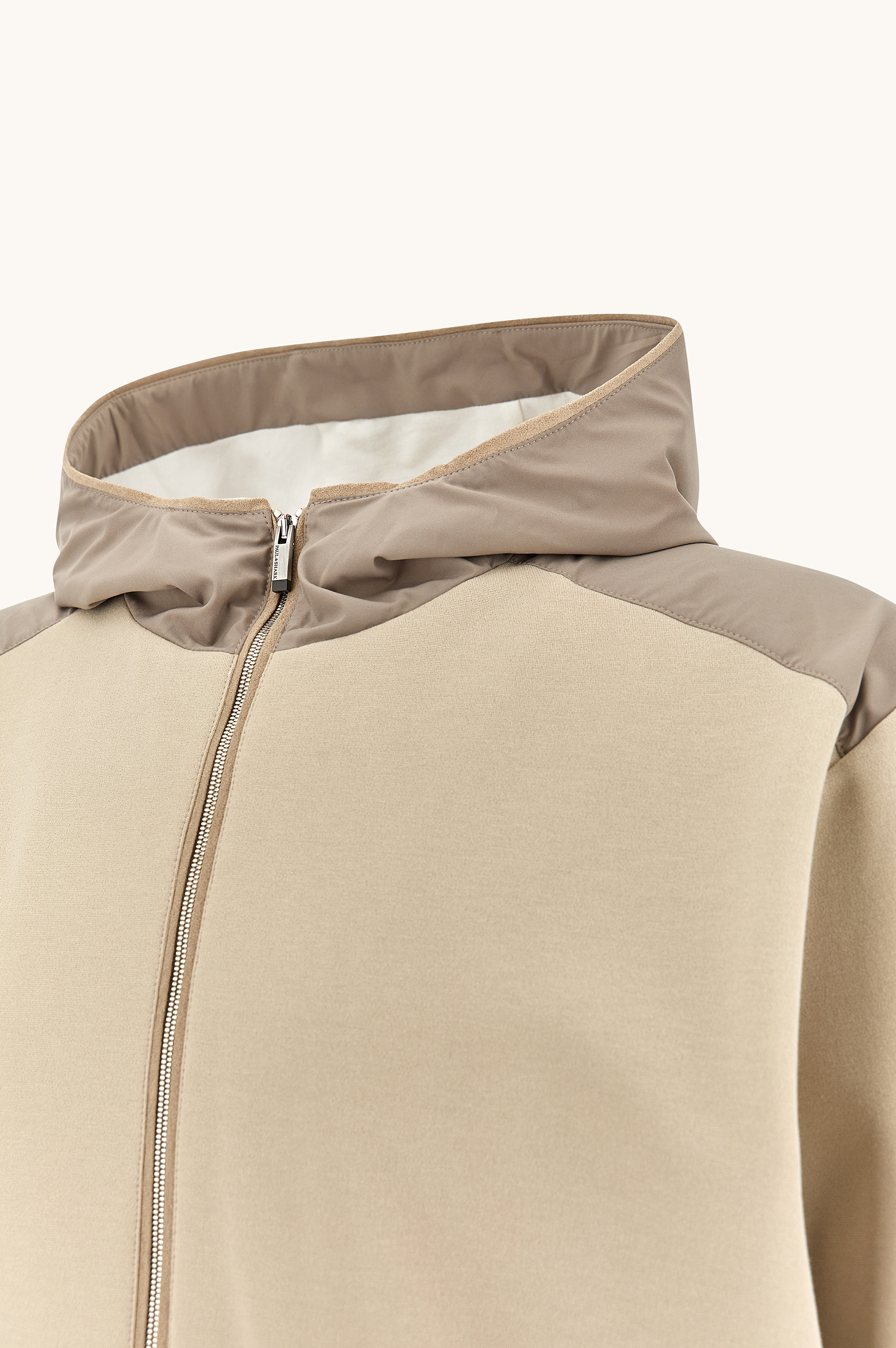 X‑Soft zip‑up sweatshirt in viscose with Alcantara&reg; details image number 5