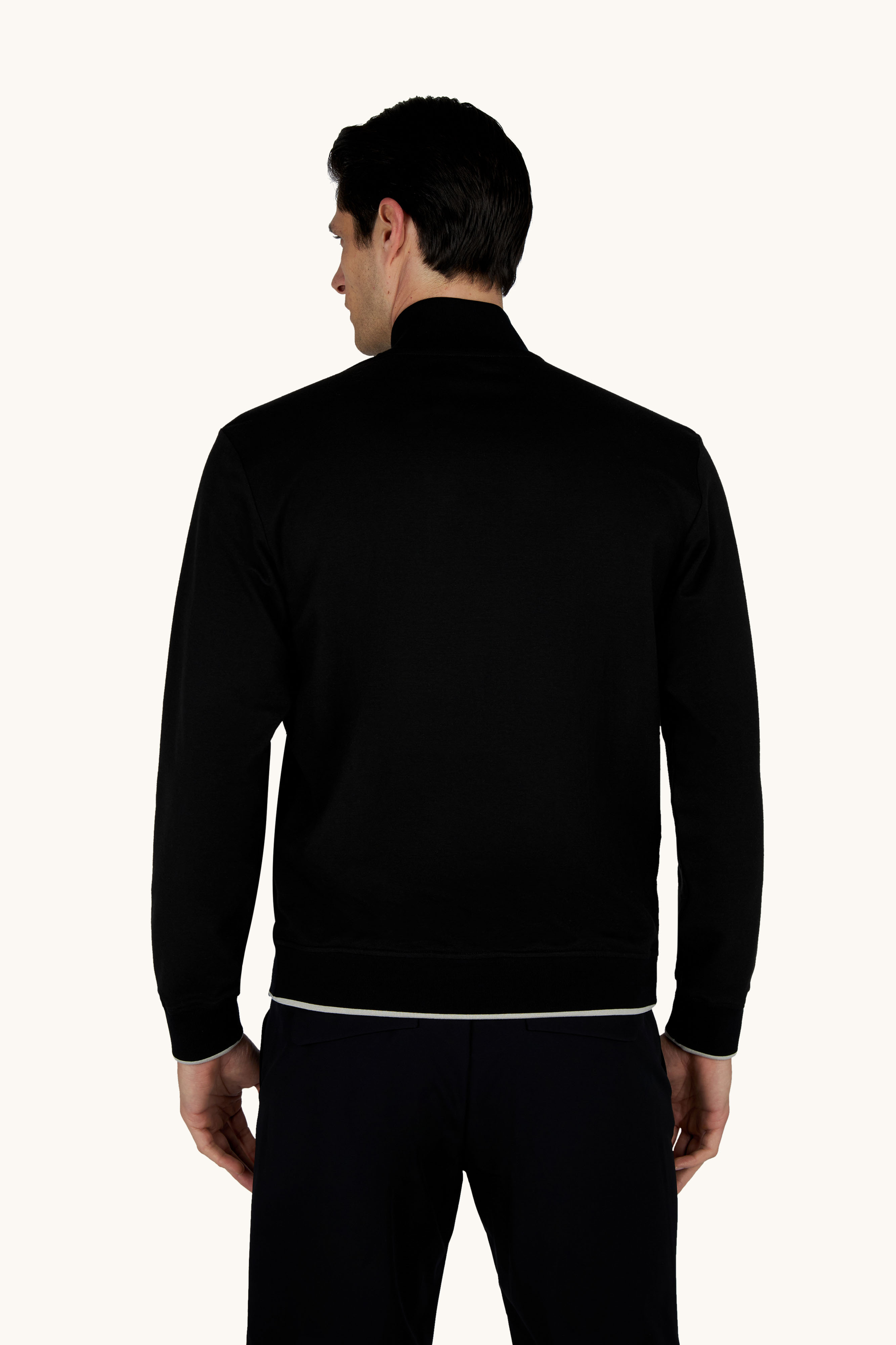 Sweat‑shirt zipp&eacute; en coton Active Fleece image number 3