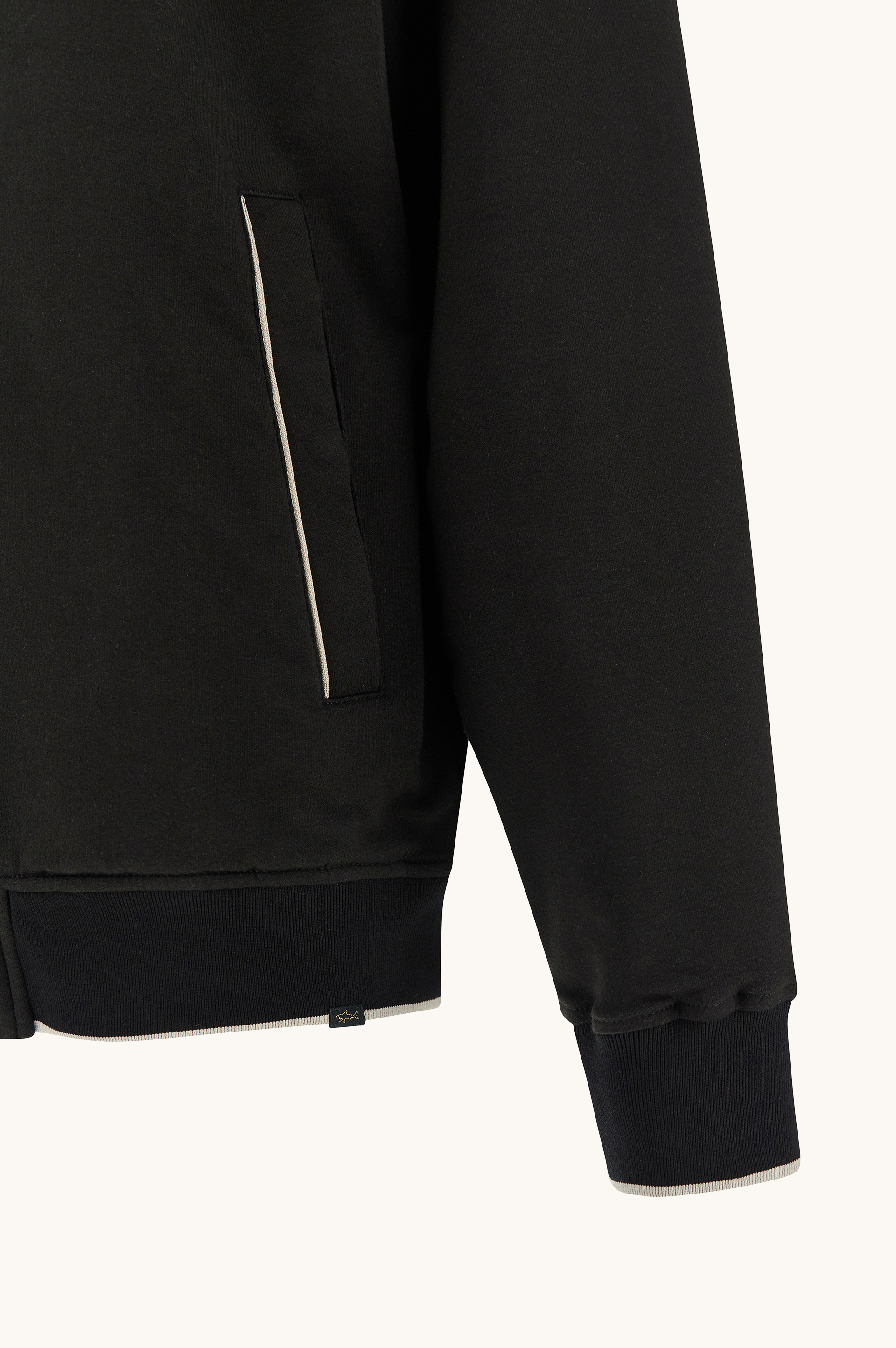 Felpa zip-up in cotone Active Fleece image number 2