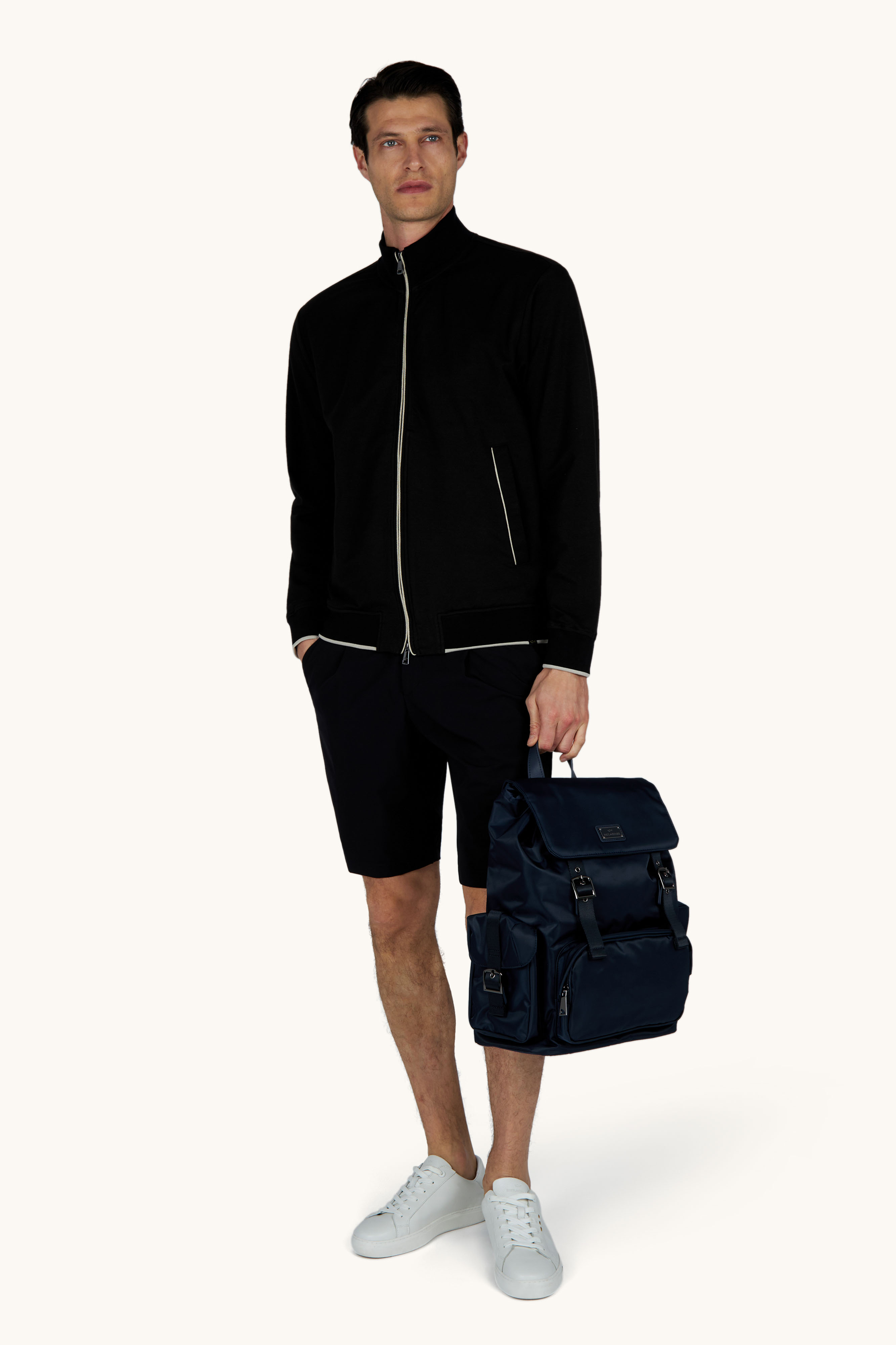 Sweat‑shirt zipp&eacute; en coton Active Fleece image number 2