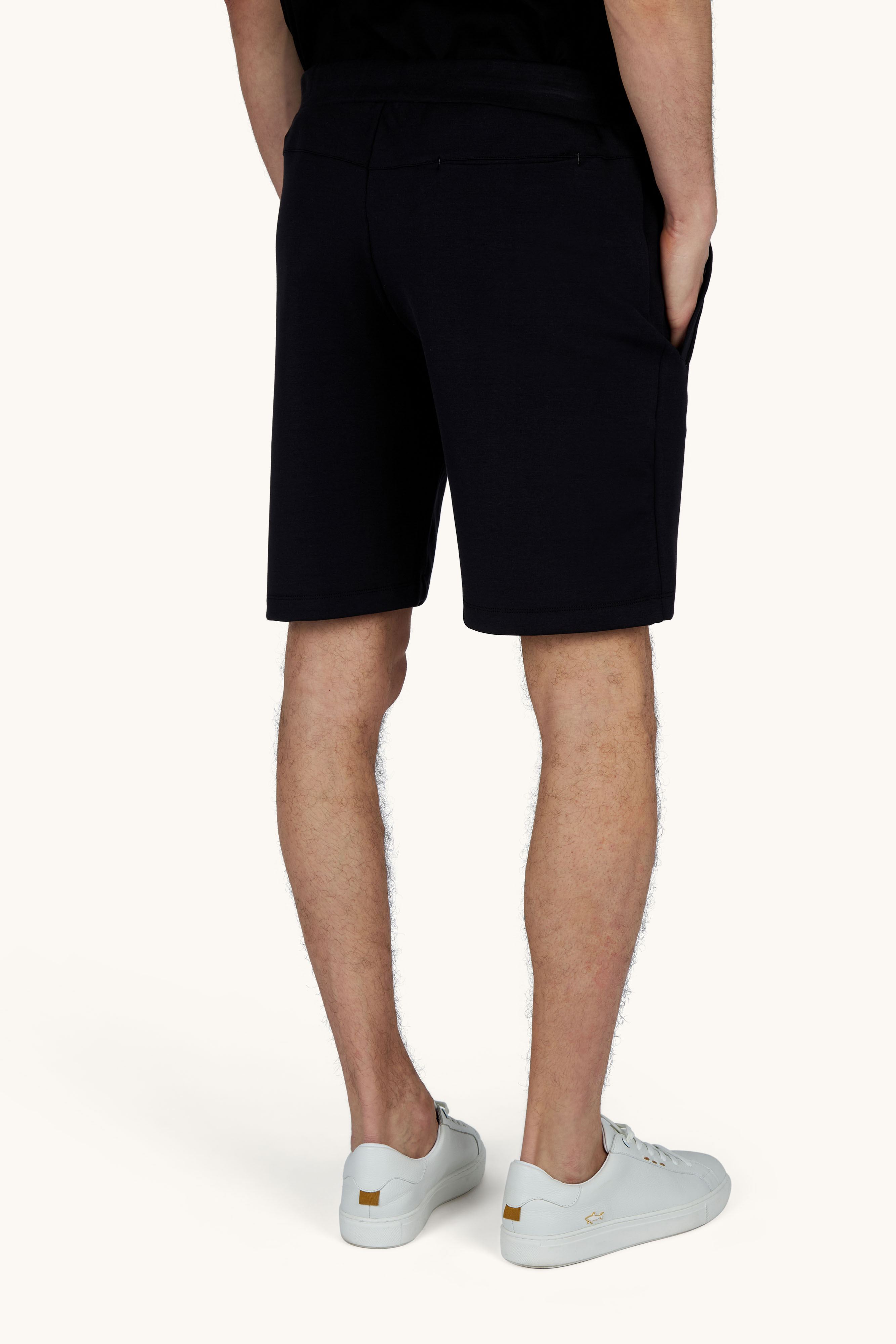 Bermuda sweatshorts in Active Fleece cotton image number 3